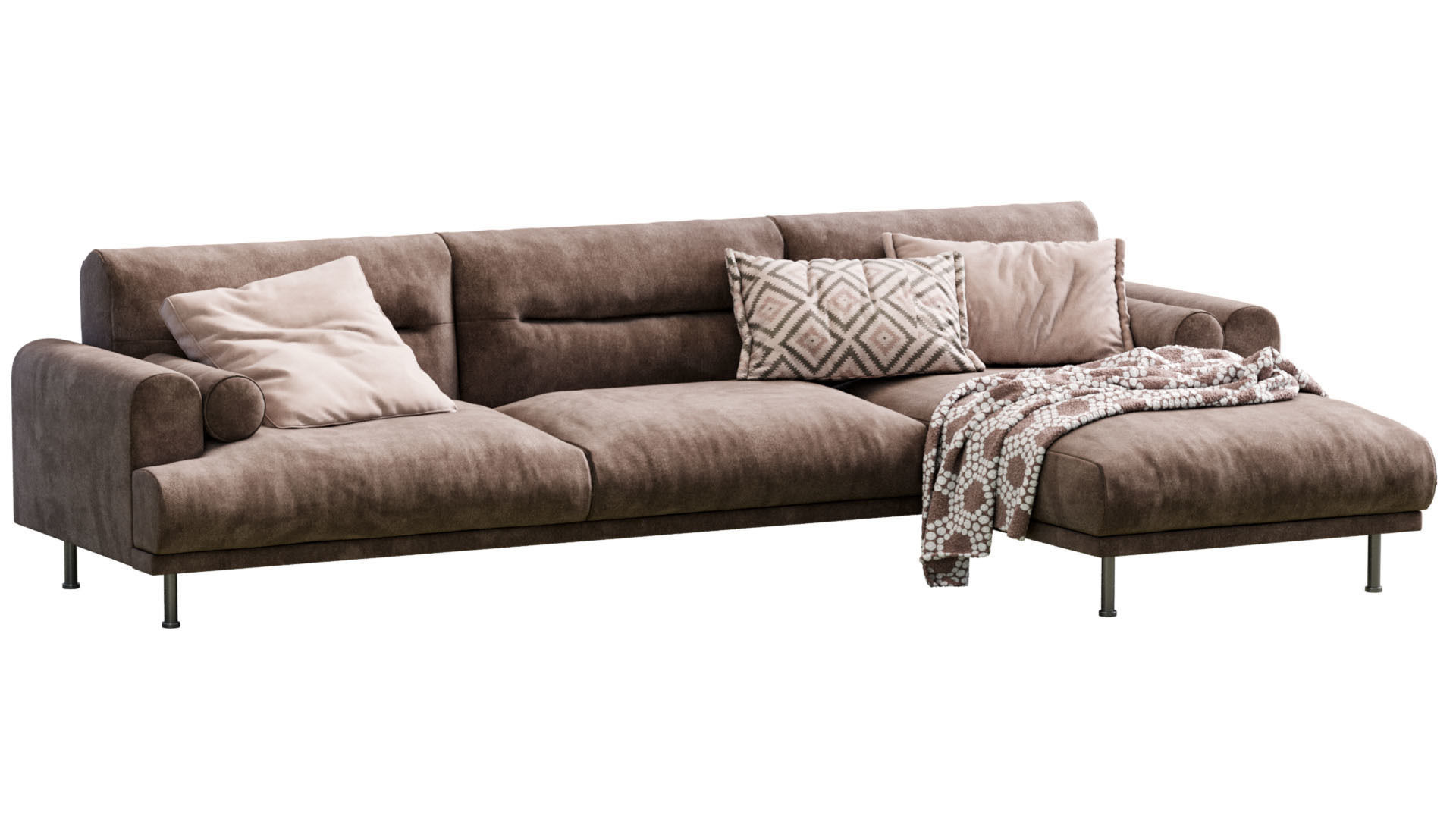 Sofa Langaryd By Ikea 3D model_7