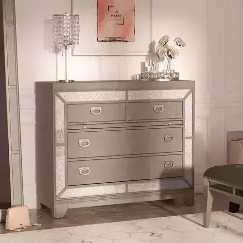 Dankward Drawer Dresser 3D model