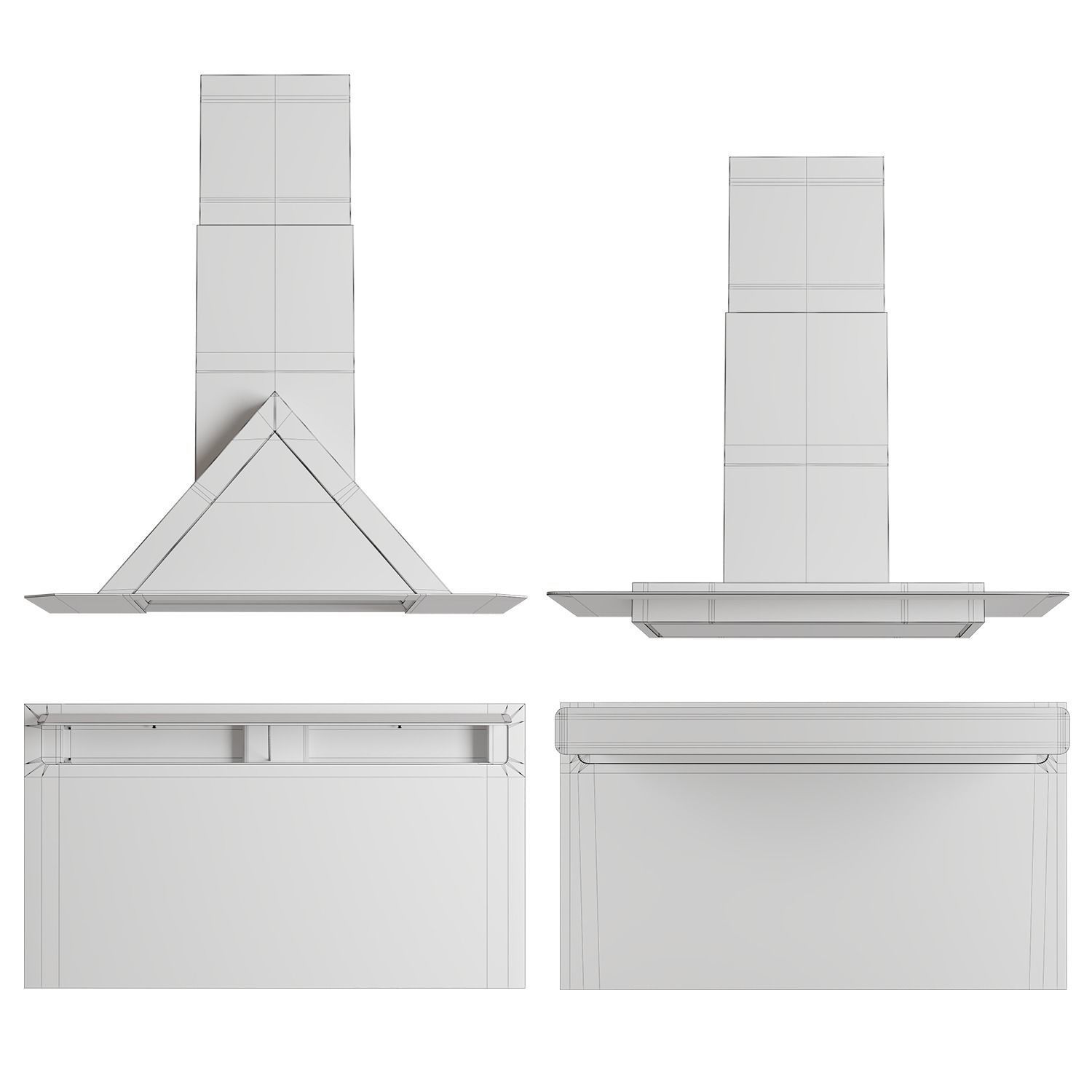 Sirius appliance set3 3D model_5