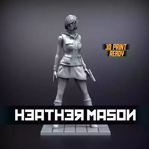 STL Heather Mason Silent hill 3 3D print model