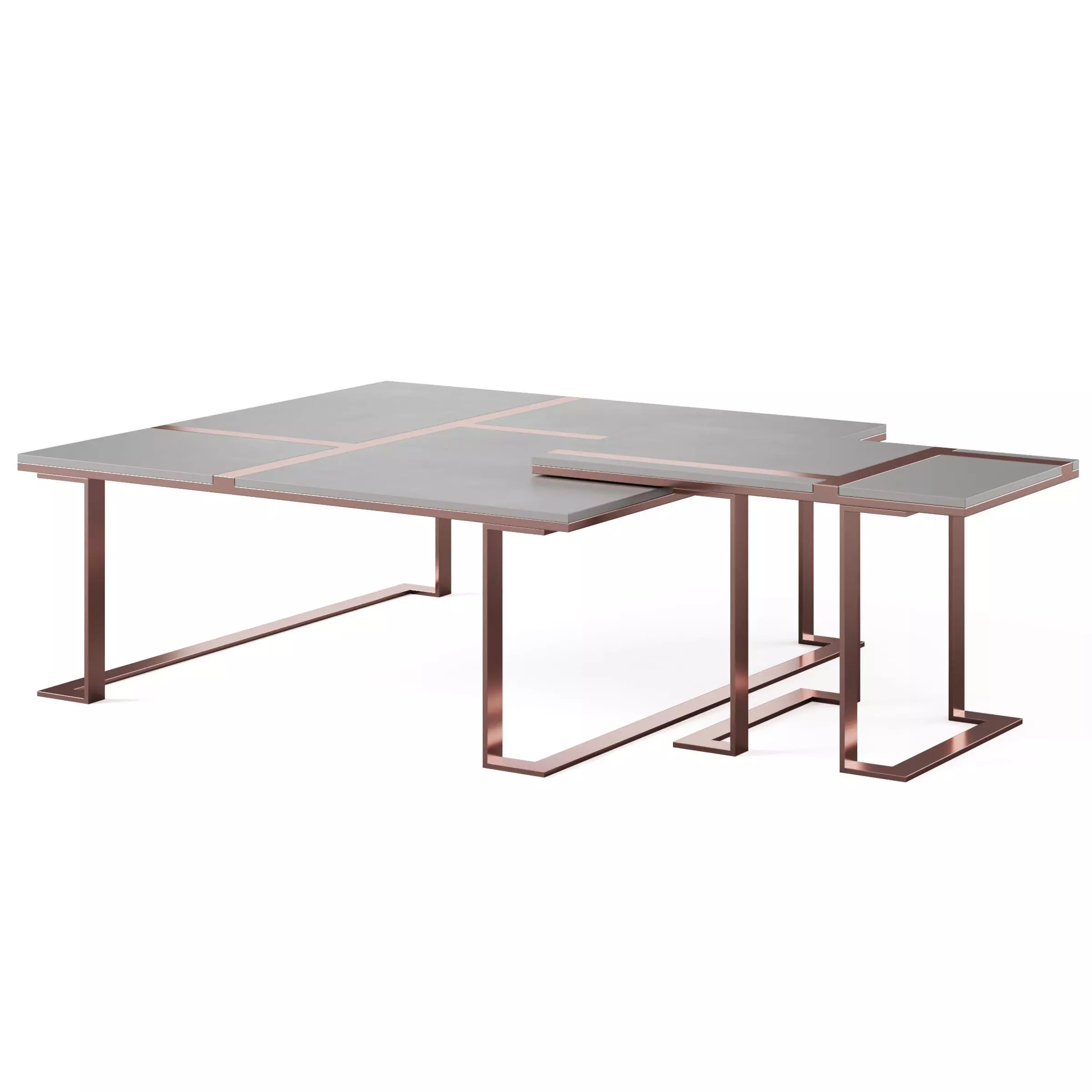 Coffee table MOKAITE by Epoque 3D model_0