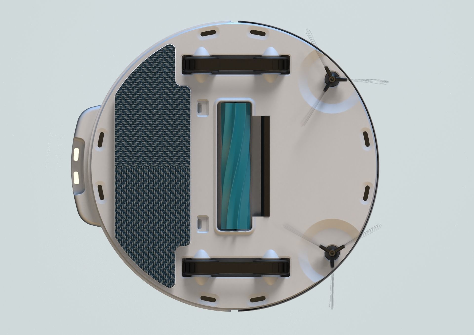 Robot Vacumm concept design 3D model_3