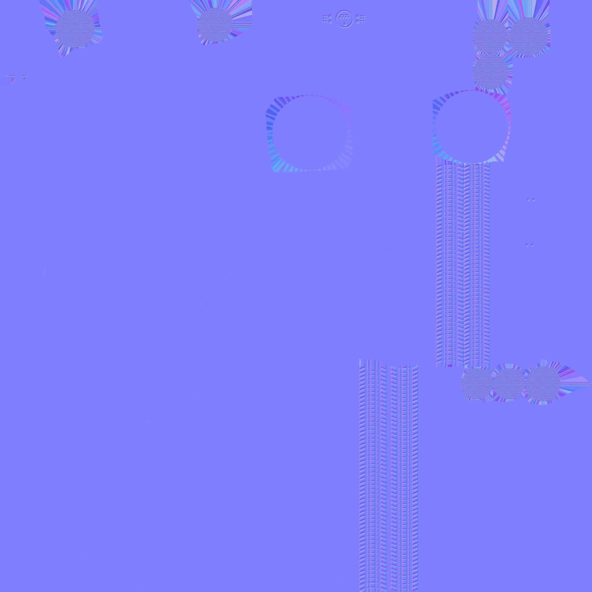 Cartoon Kart I08 White - Vehicle Racing Design Low-poly 3D model_28