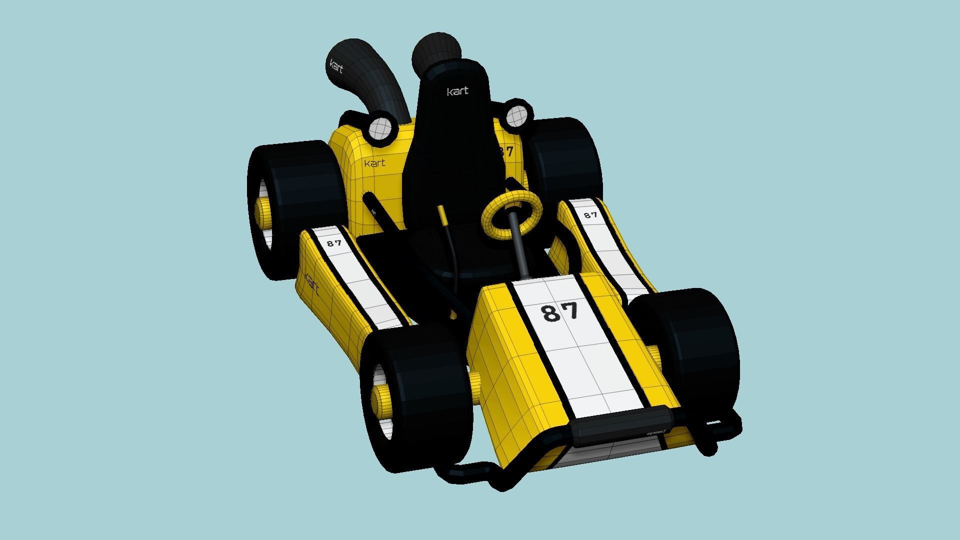 10 Cartoon Kart I Collection - Vehicle Racing Design _70