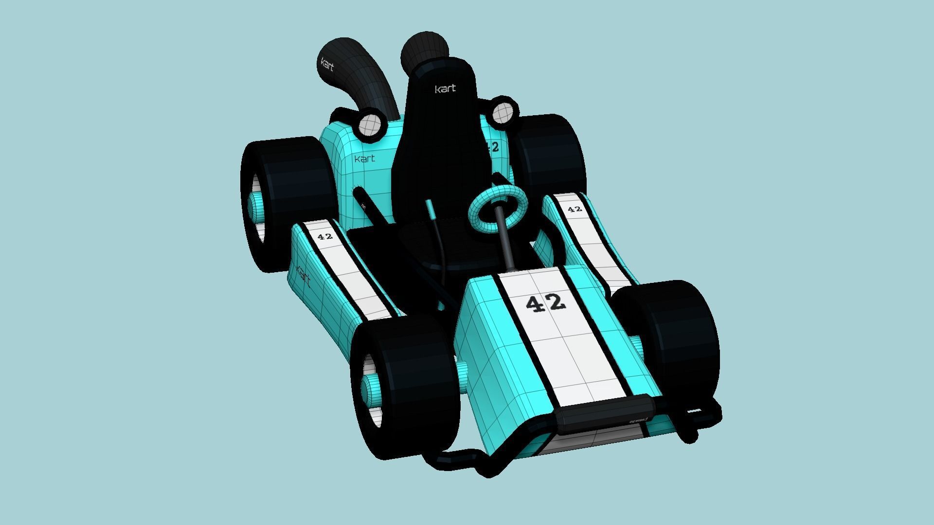10 Cartoon Kart I Collection - Vehicle Racing Design _83