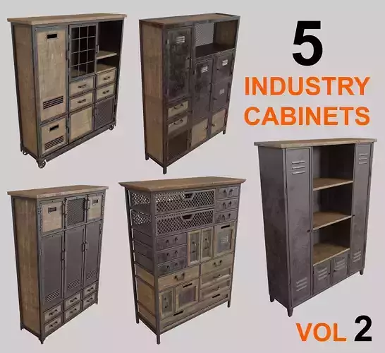 5 Industry Cabinets