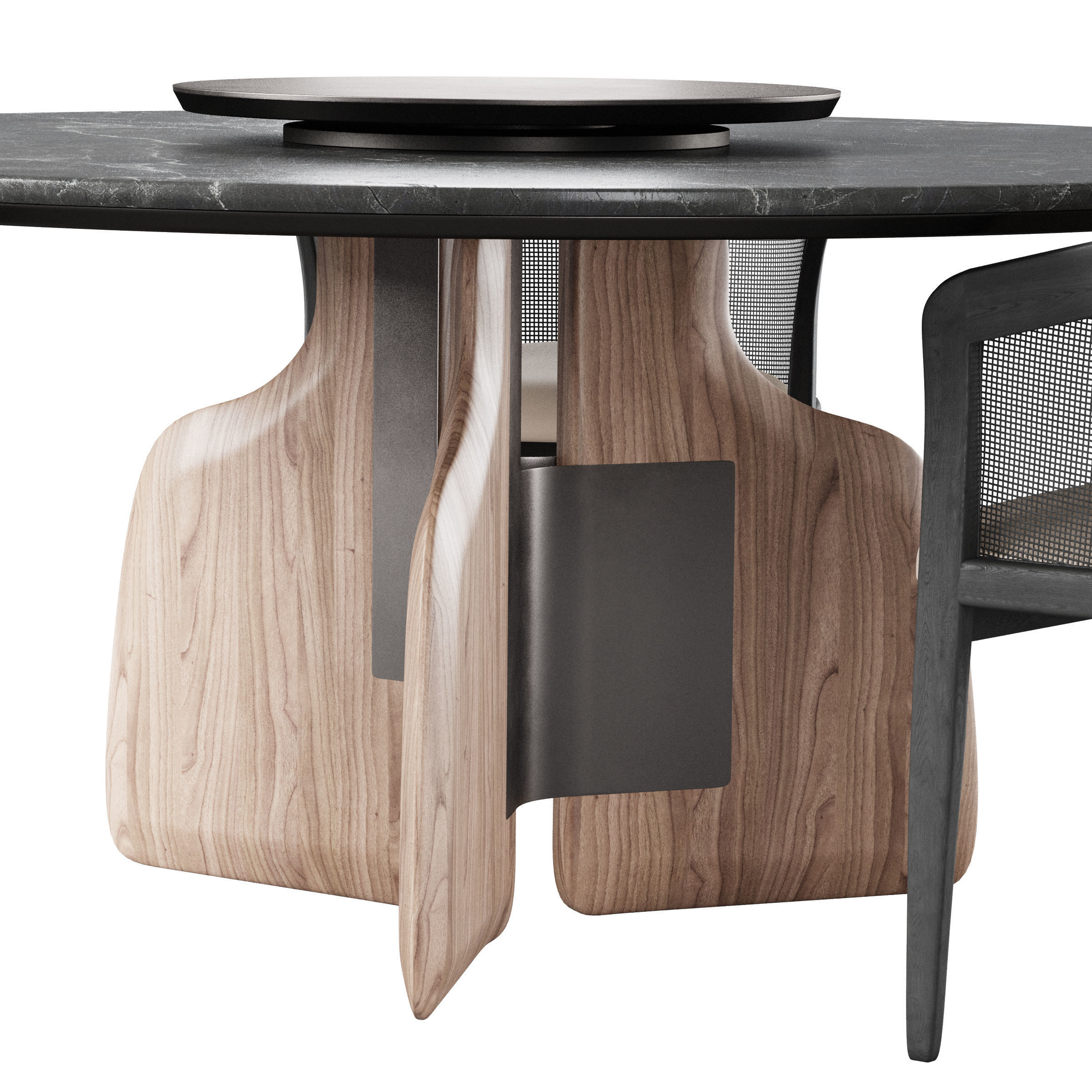 table ASTER chair Cordelia by Enne 3D model_2