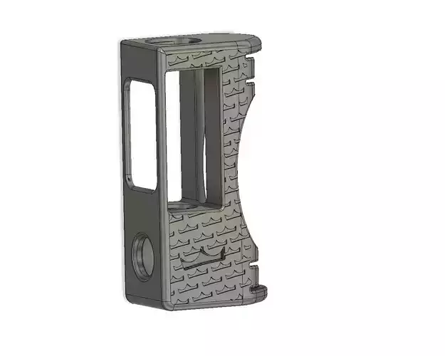 Boro Mechanical Mod Single 18650 battery reset connector by PRC 3D print model