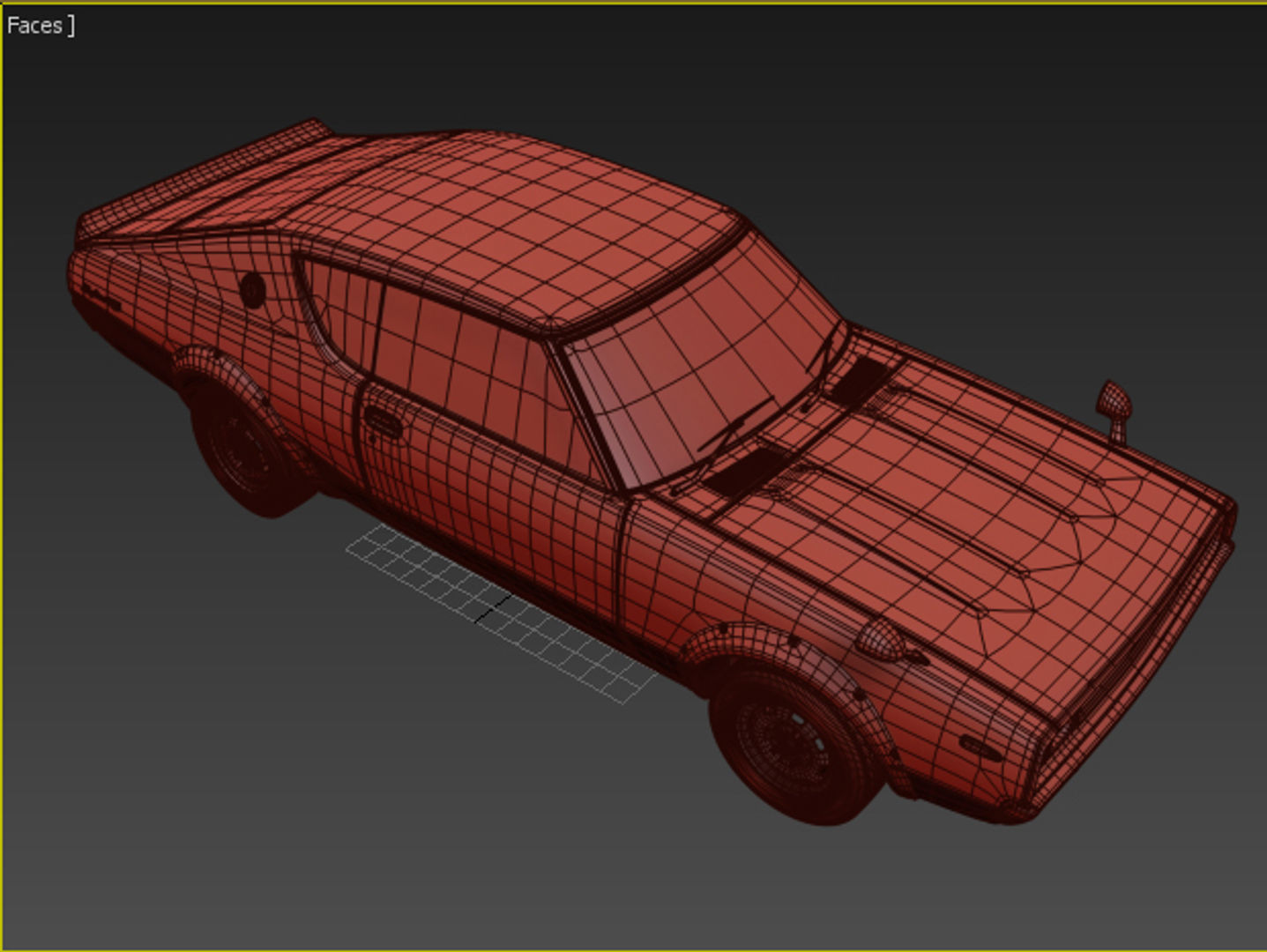 Nissan Skyline GT-R KPGC110 3D model_15