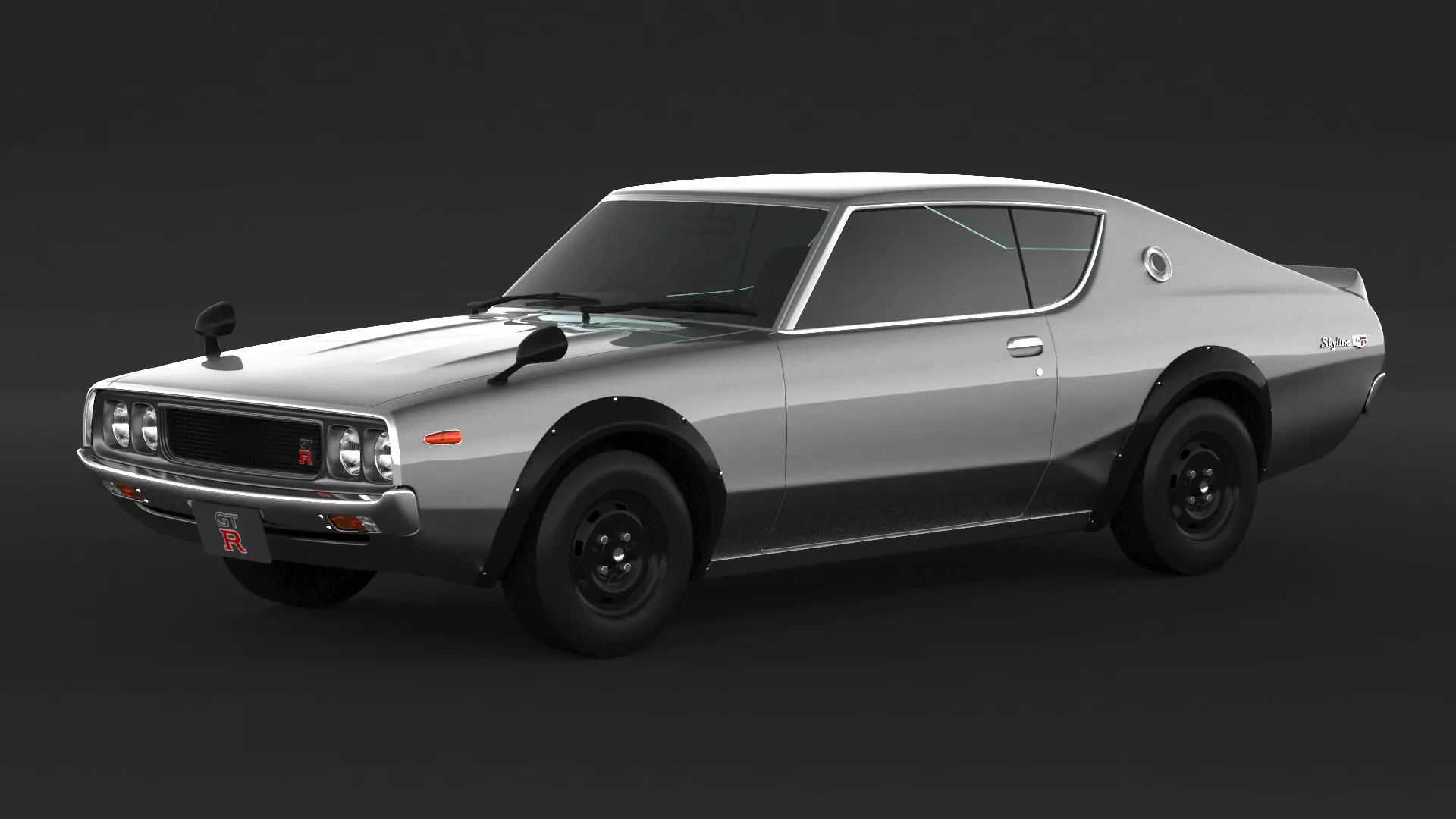 Nissan Skyline GT-R KPGC110 3D model_0