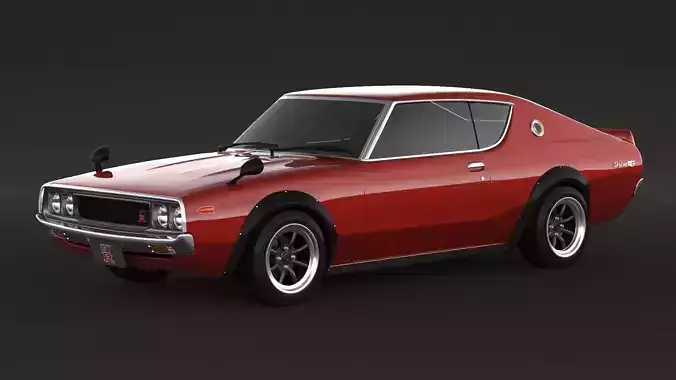 Nissan Skyline GT-R KPGC110 3D model