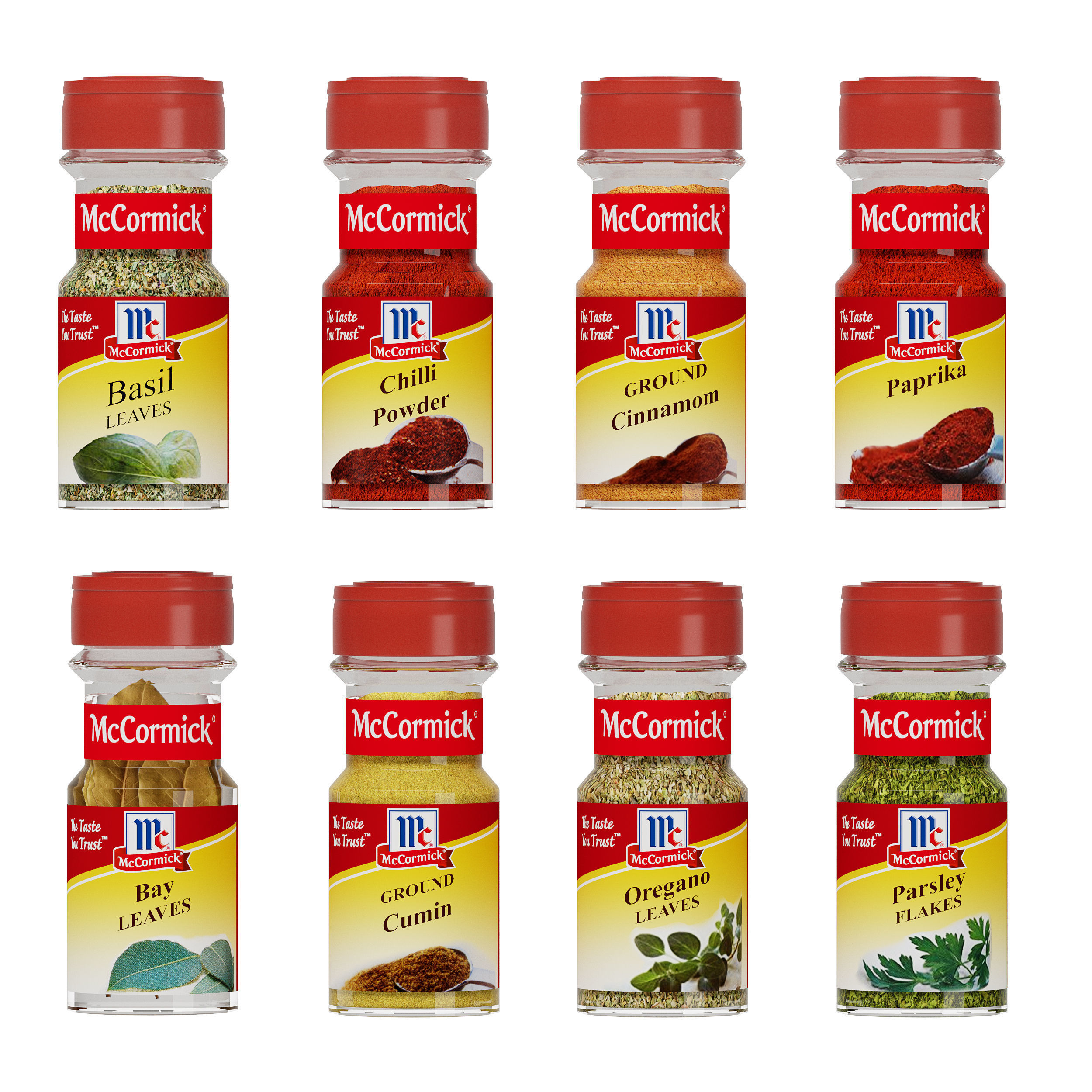 McCormick Spices Set 3D model_3