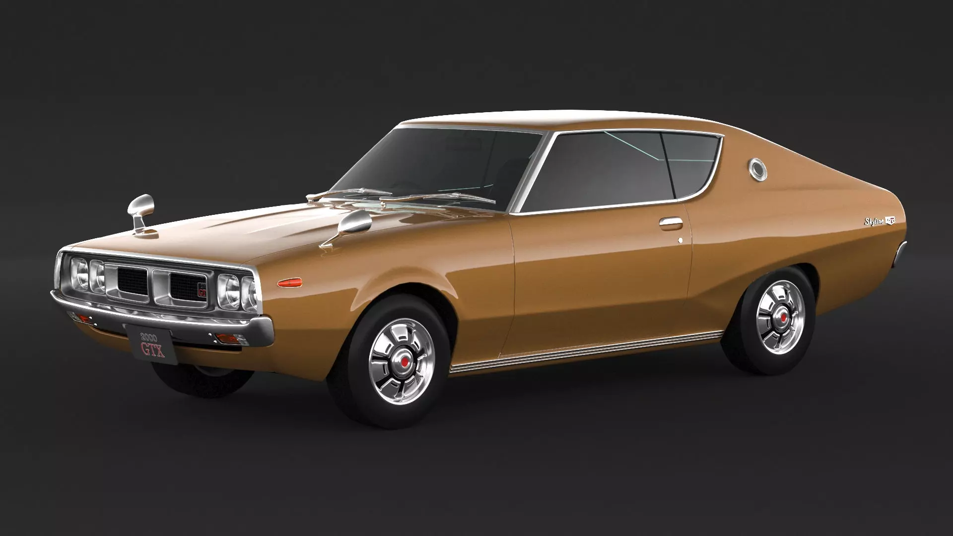 Nissan Skyline 2000 GT-X 3D model