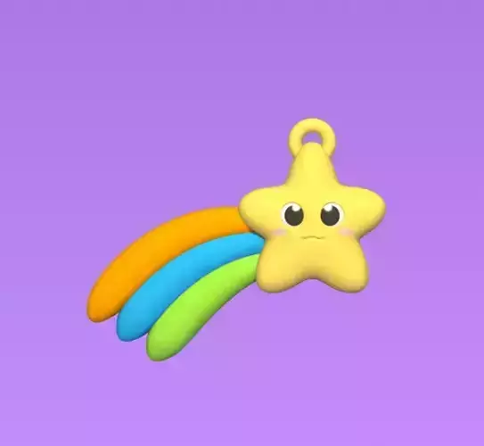 Shooting Star 3D print model