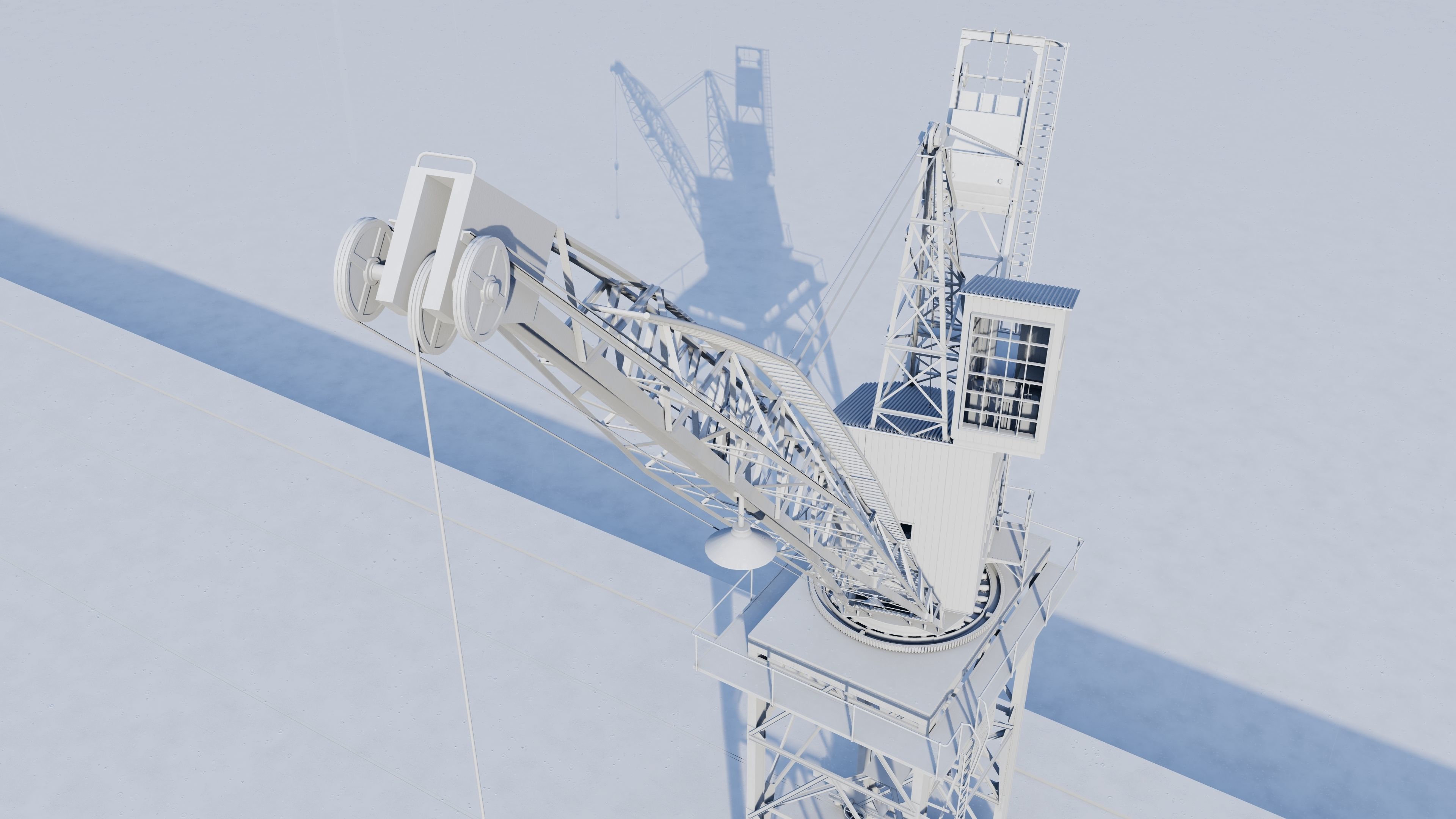 Southampton Crane 3D model 3D model_28