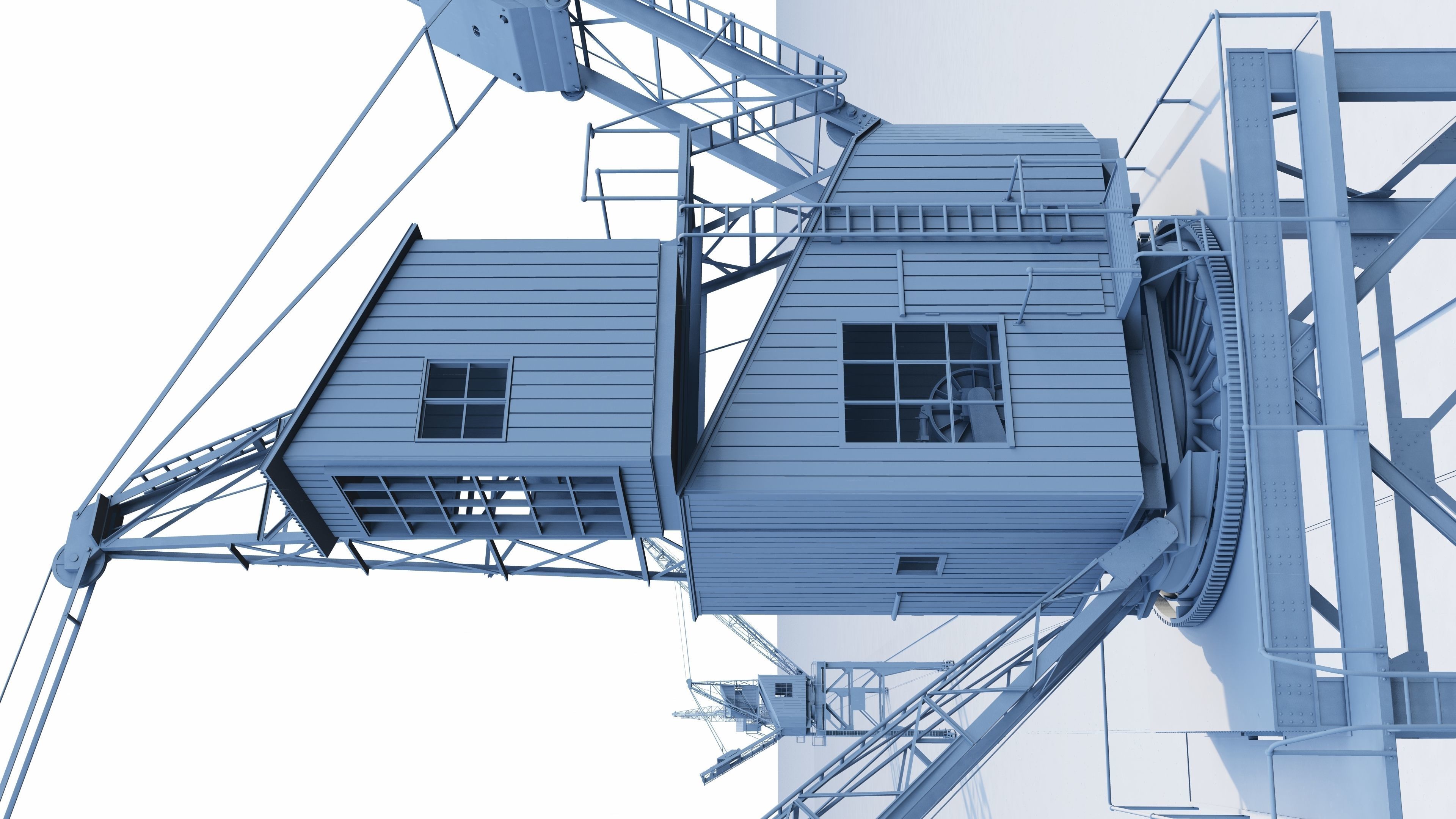 Southampton Crane 3D model 3D model_29