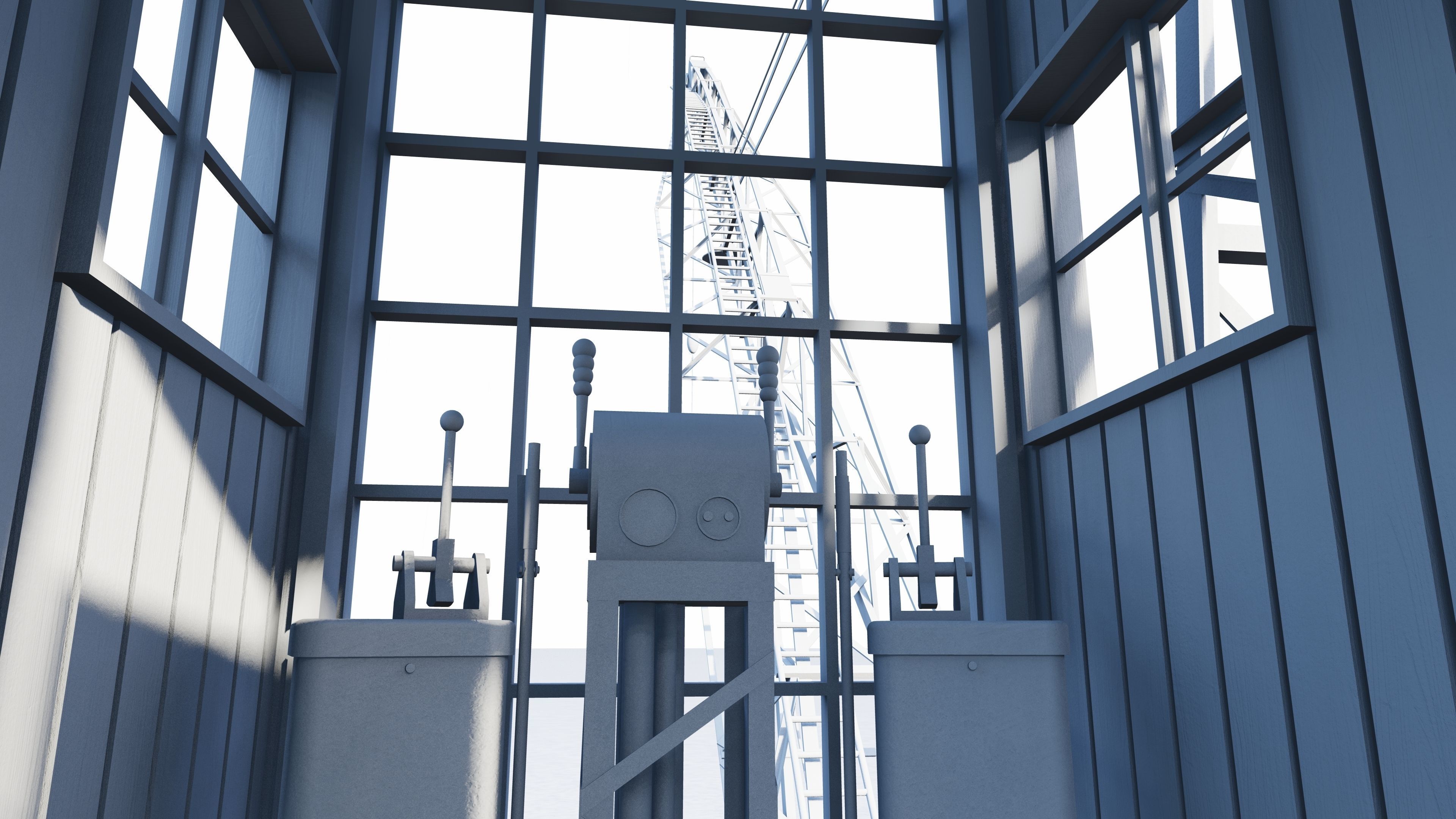 Southampton Crane 3D model 3D model_34