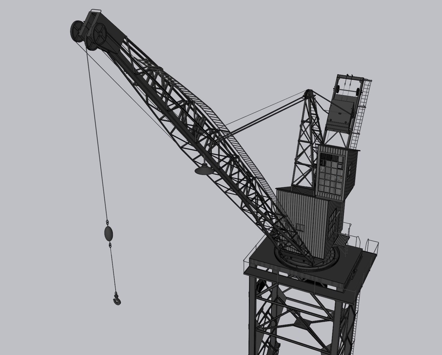 Southampton Crane 3D model 3D model_45