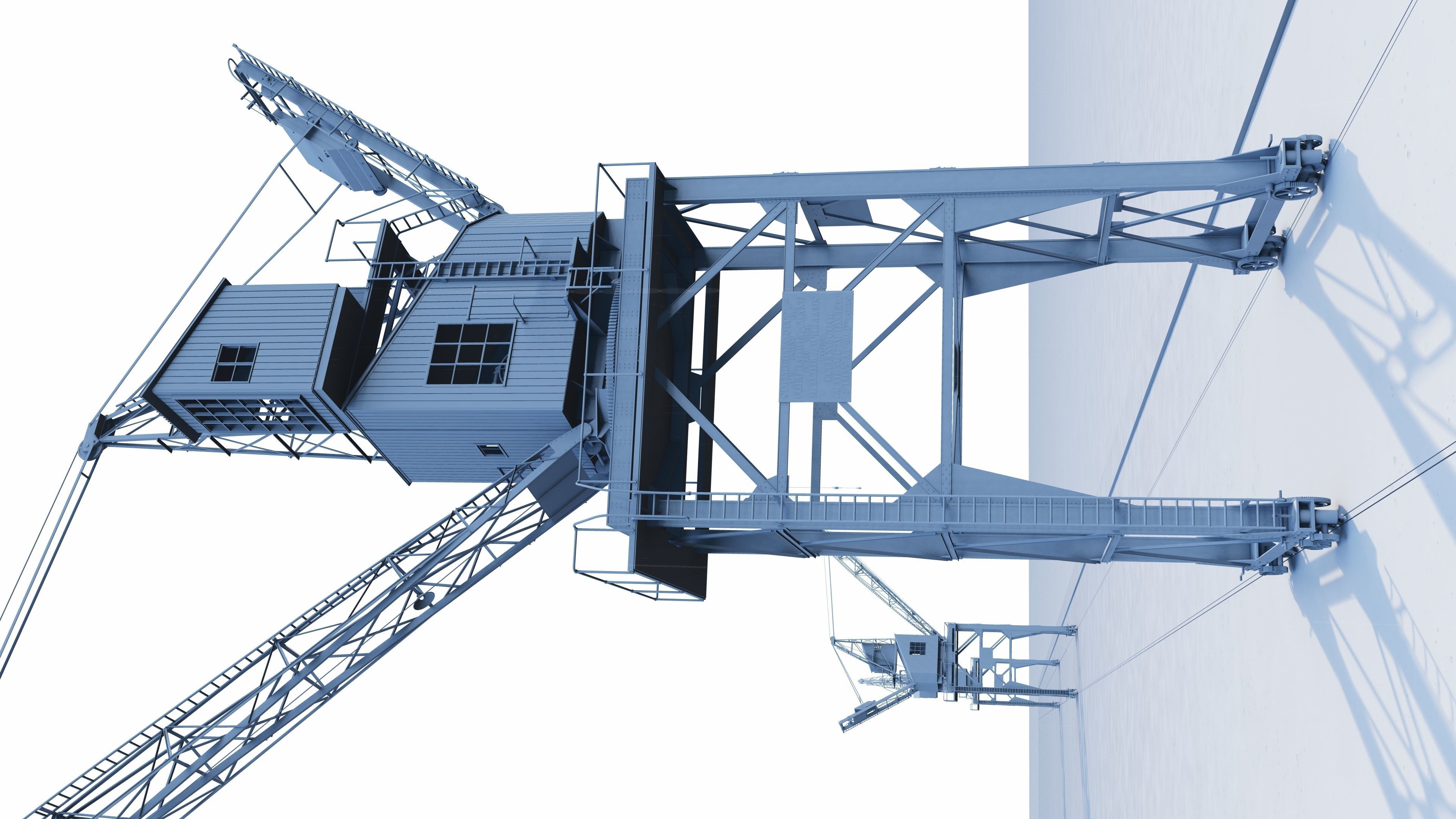 Southampton Crane 3D model 3D model_25