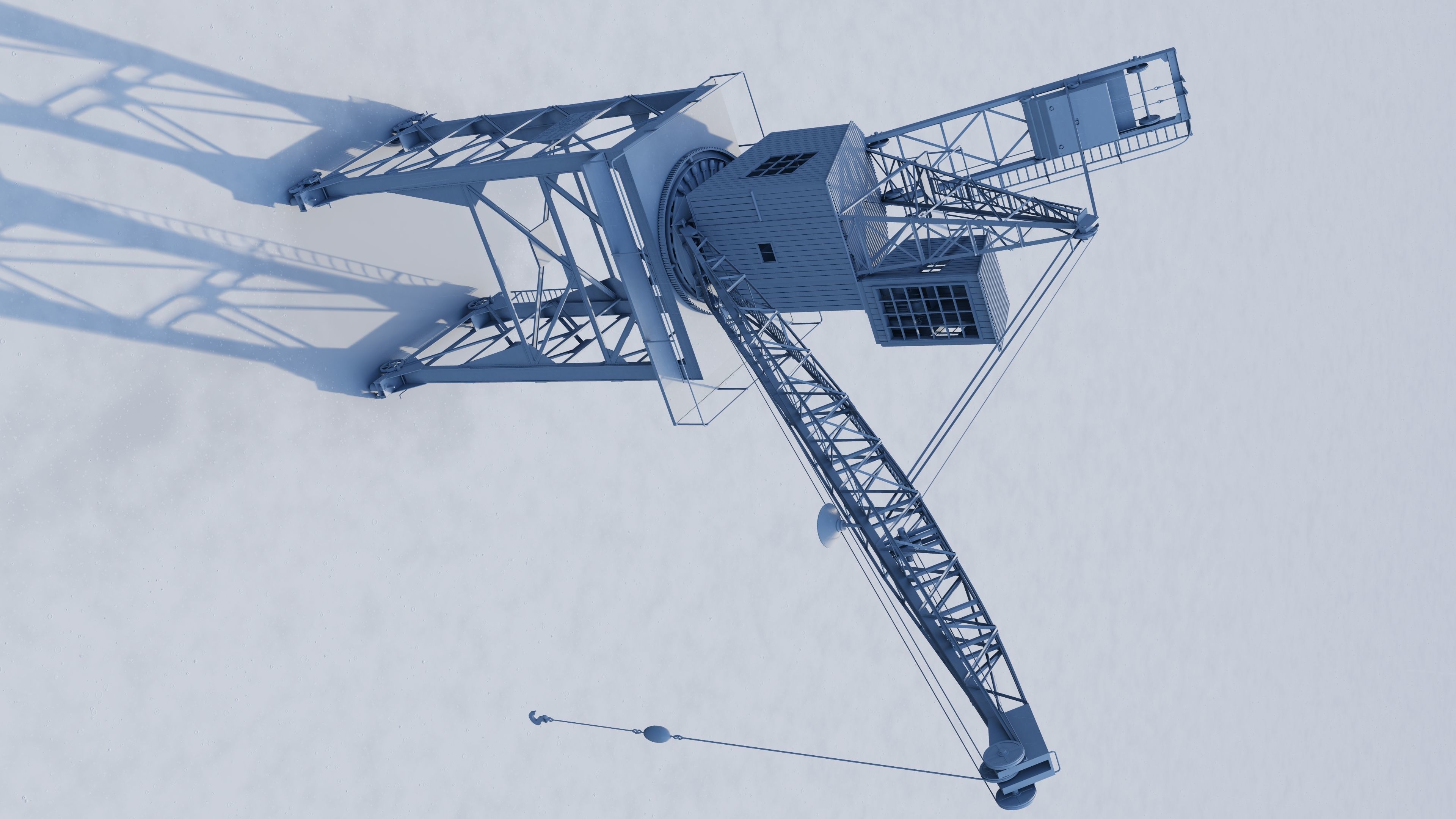 Southampton Crane 3D model 3D model_24