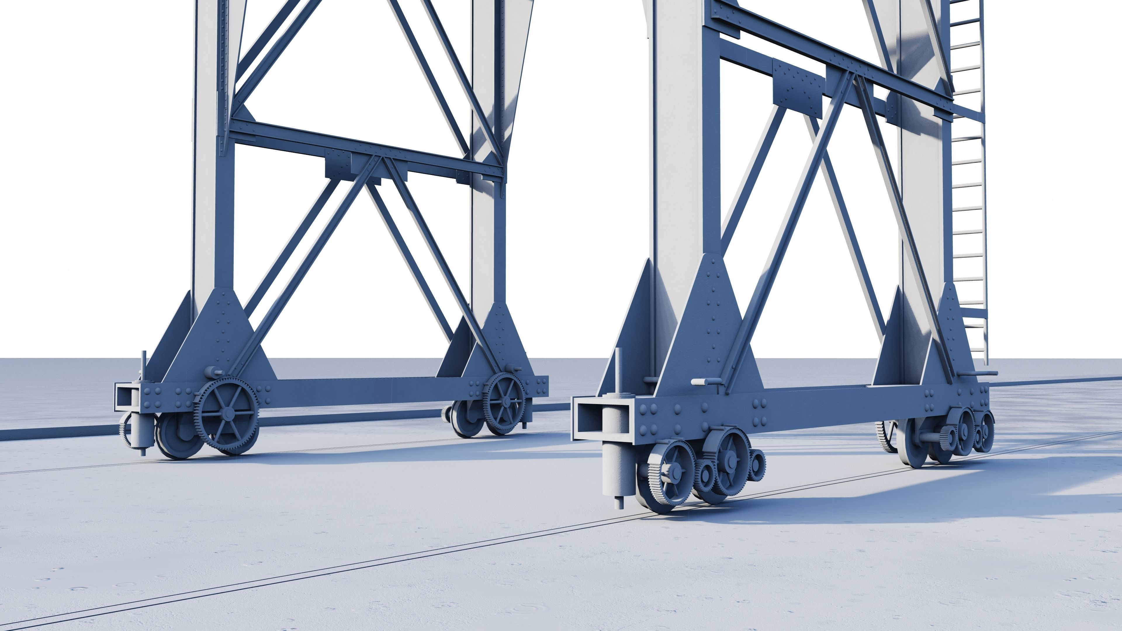 Southampton Crane 3D model 3D model_32
