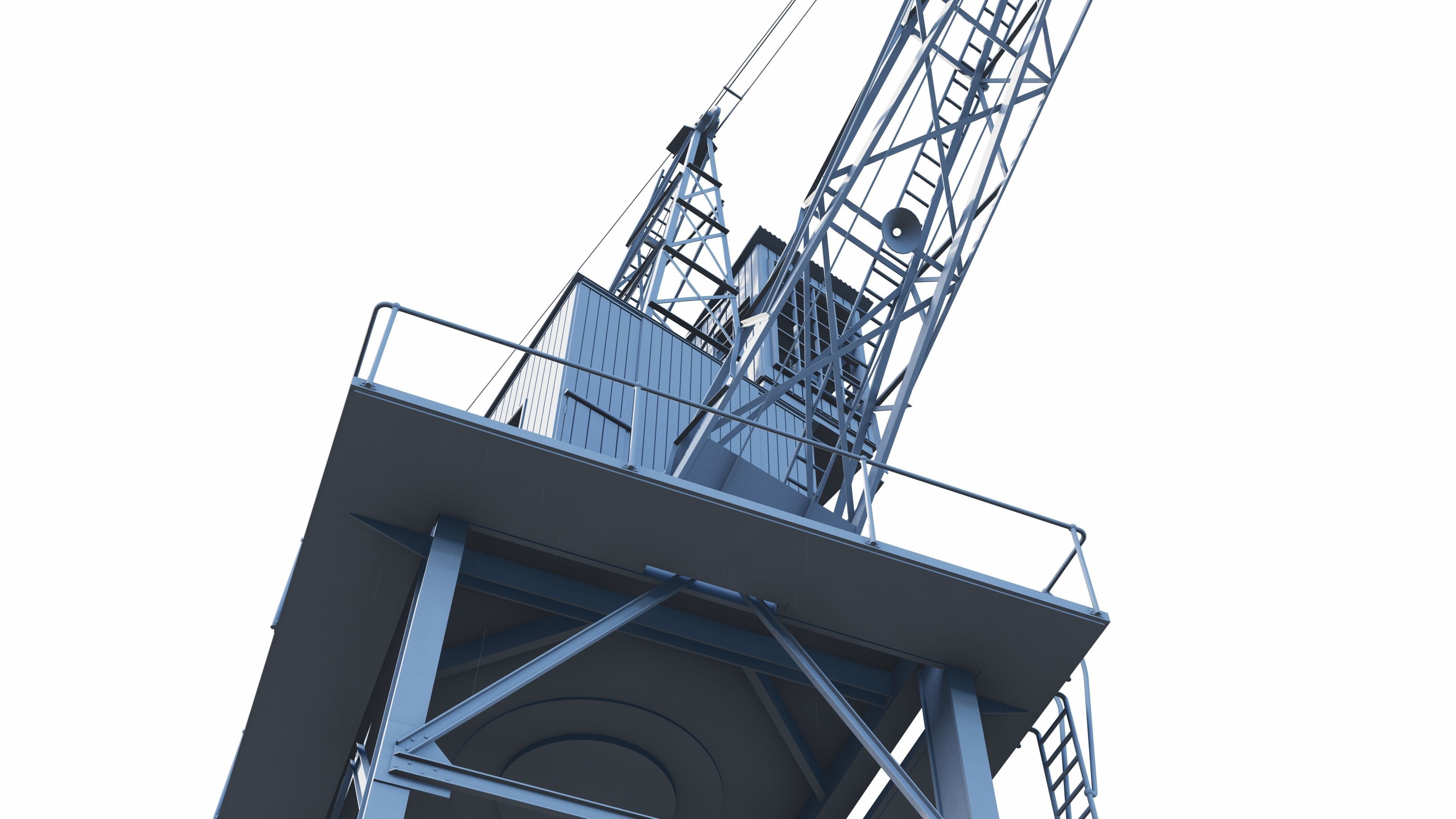 Southampton Crane 3D model 3D model_42