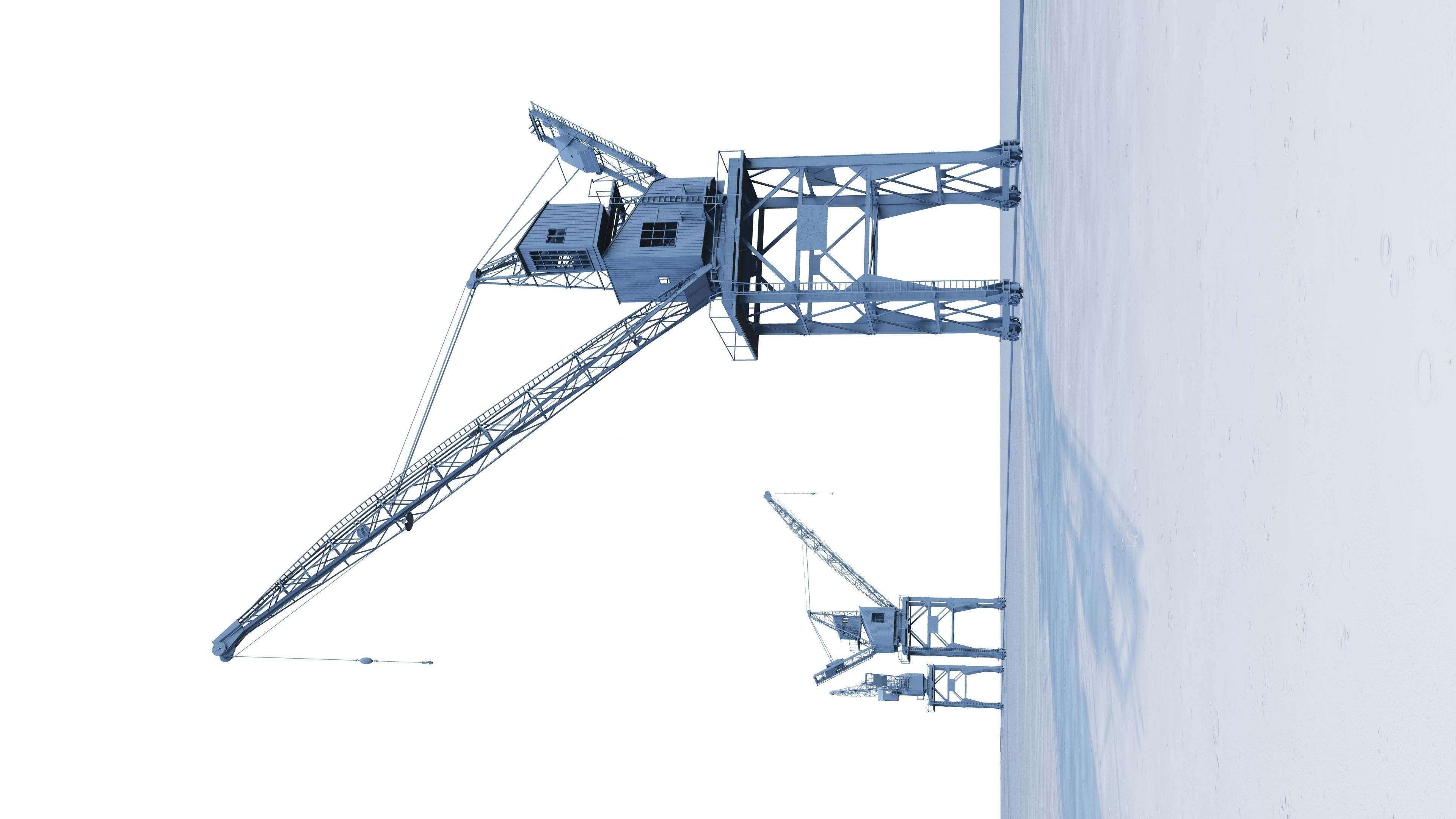 Southampton Crane 3D model 3D model_23