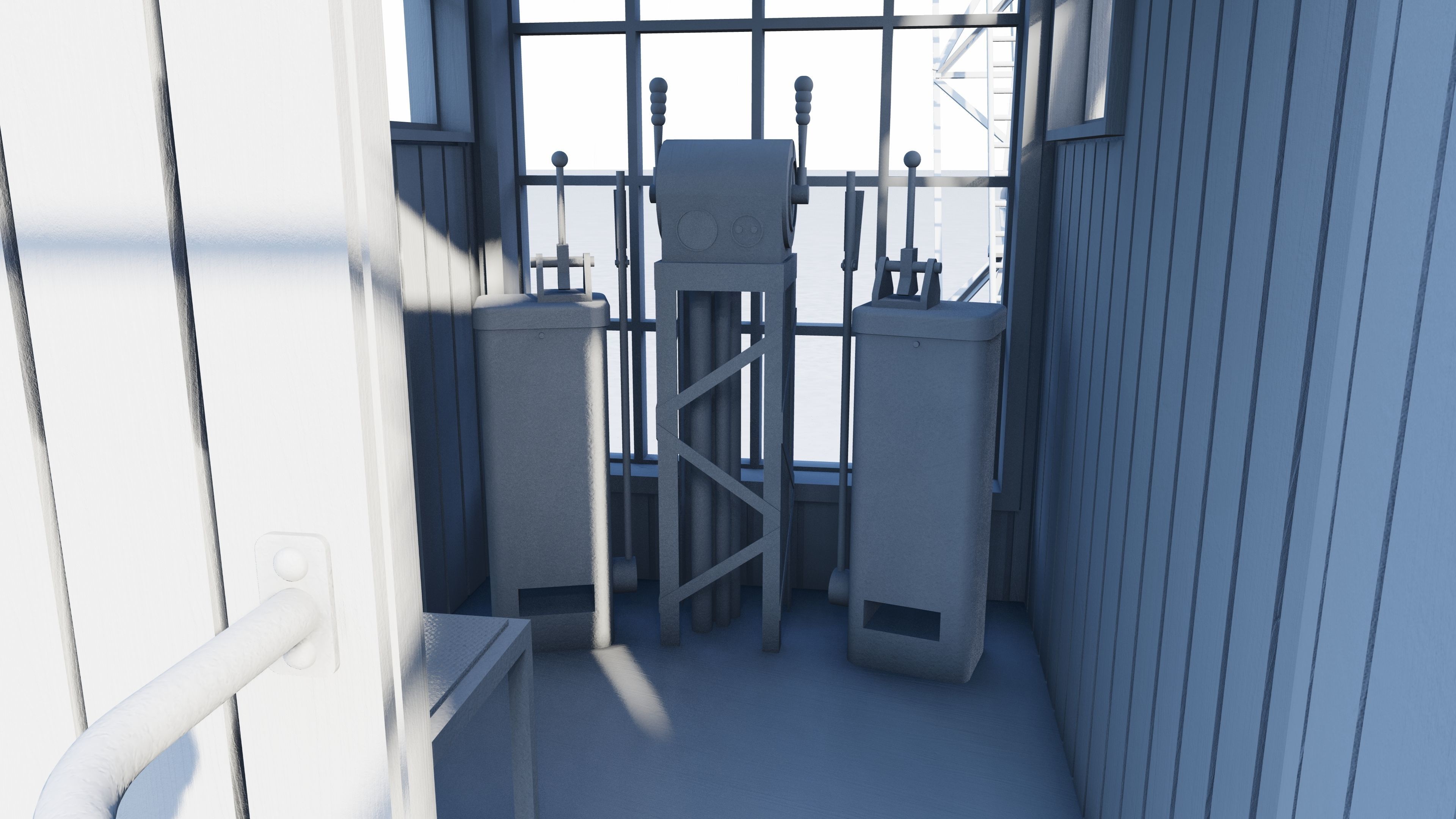 Southampton Crane 3D model 3D model_39