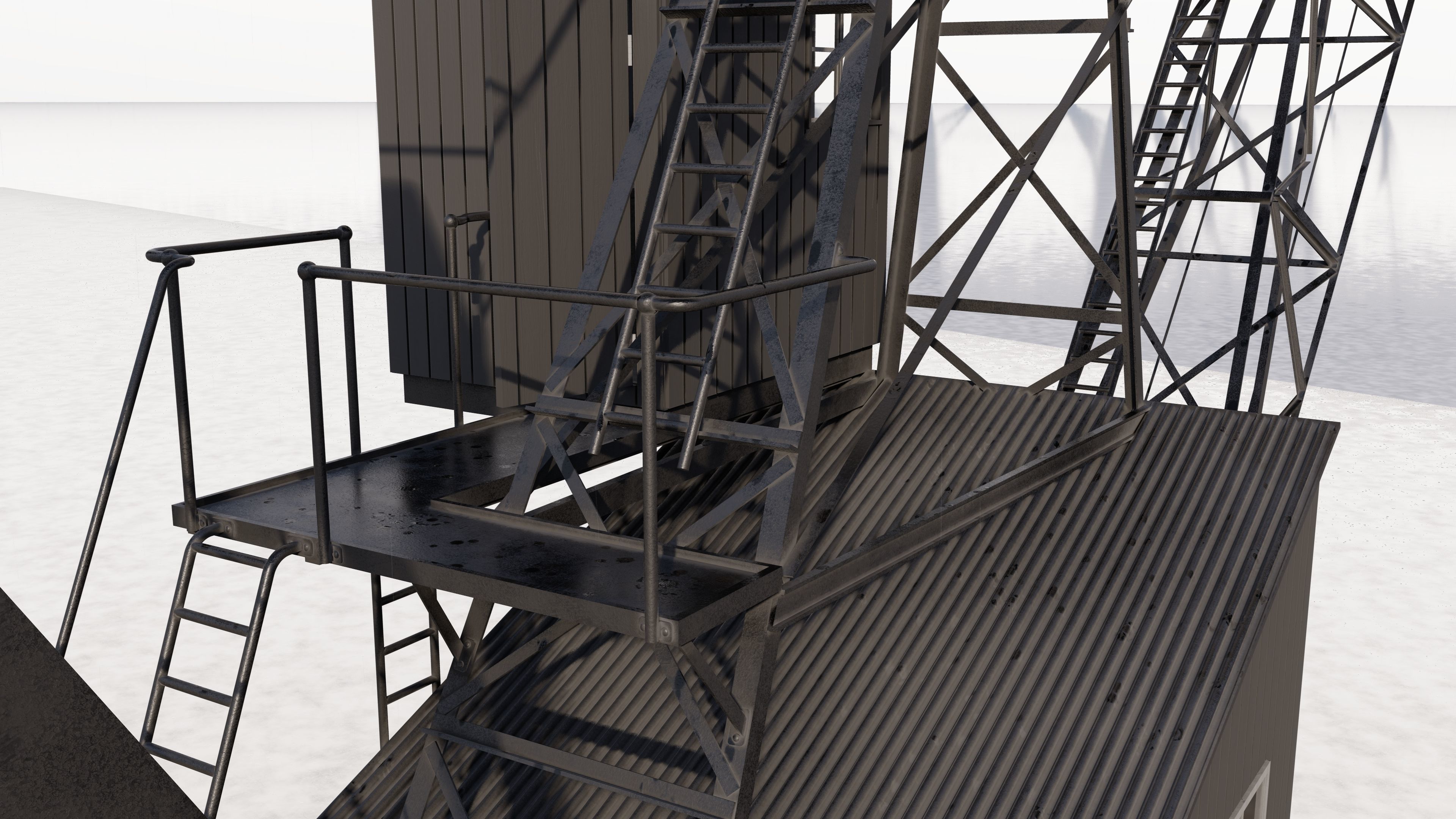 Southampton Crane 3D model 3D model_18