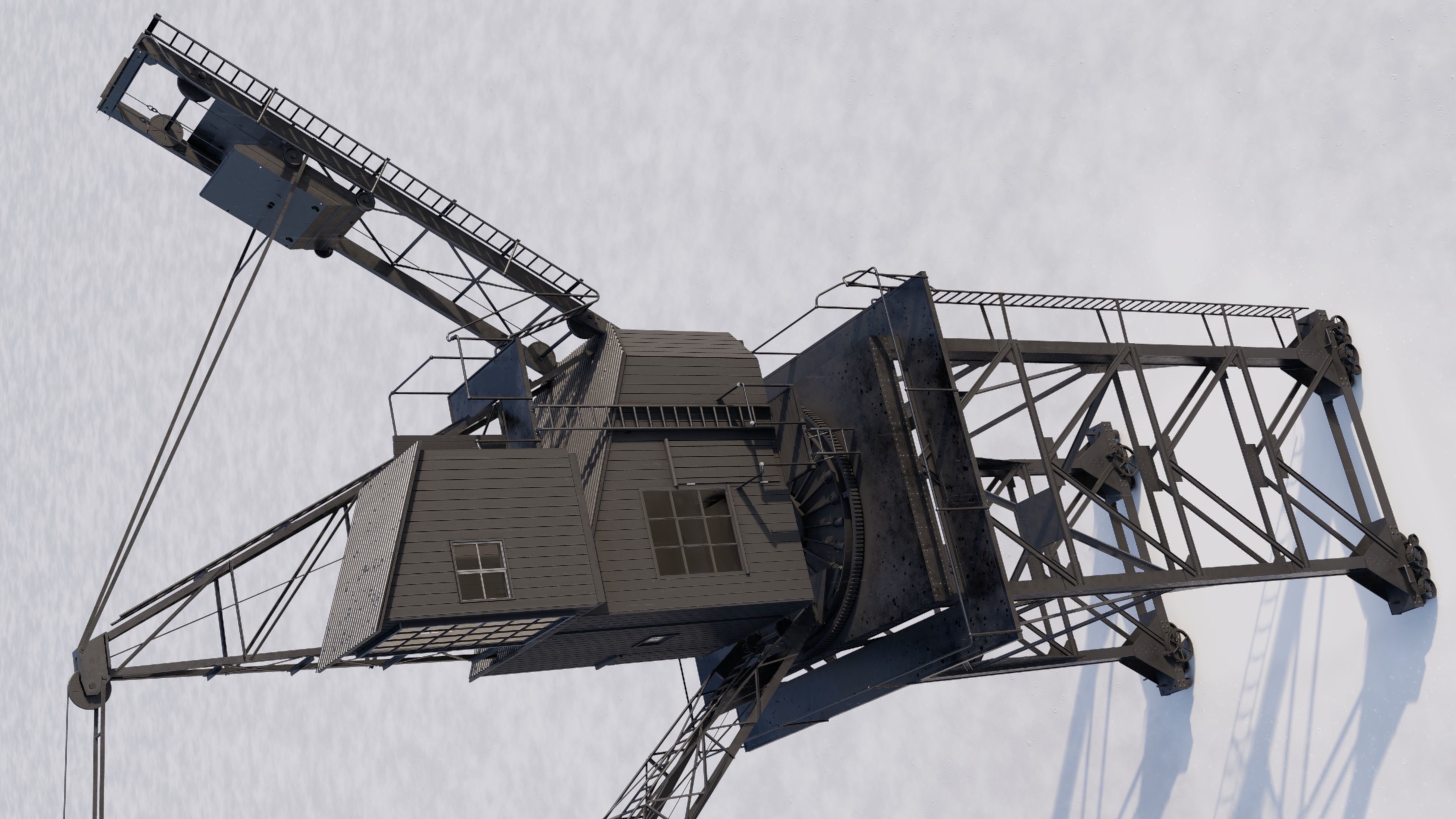 Southampton Crane 3D model 3D model_5