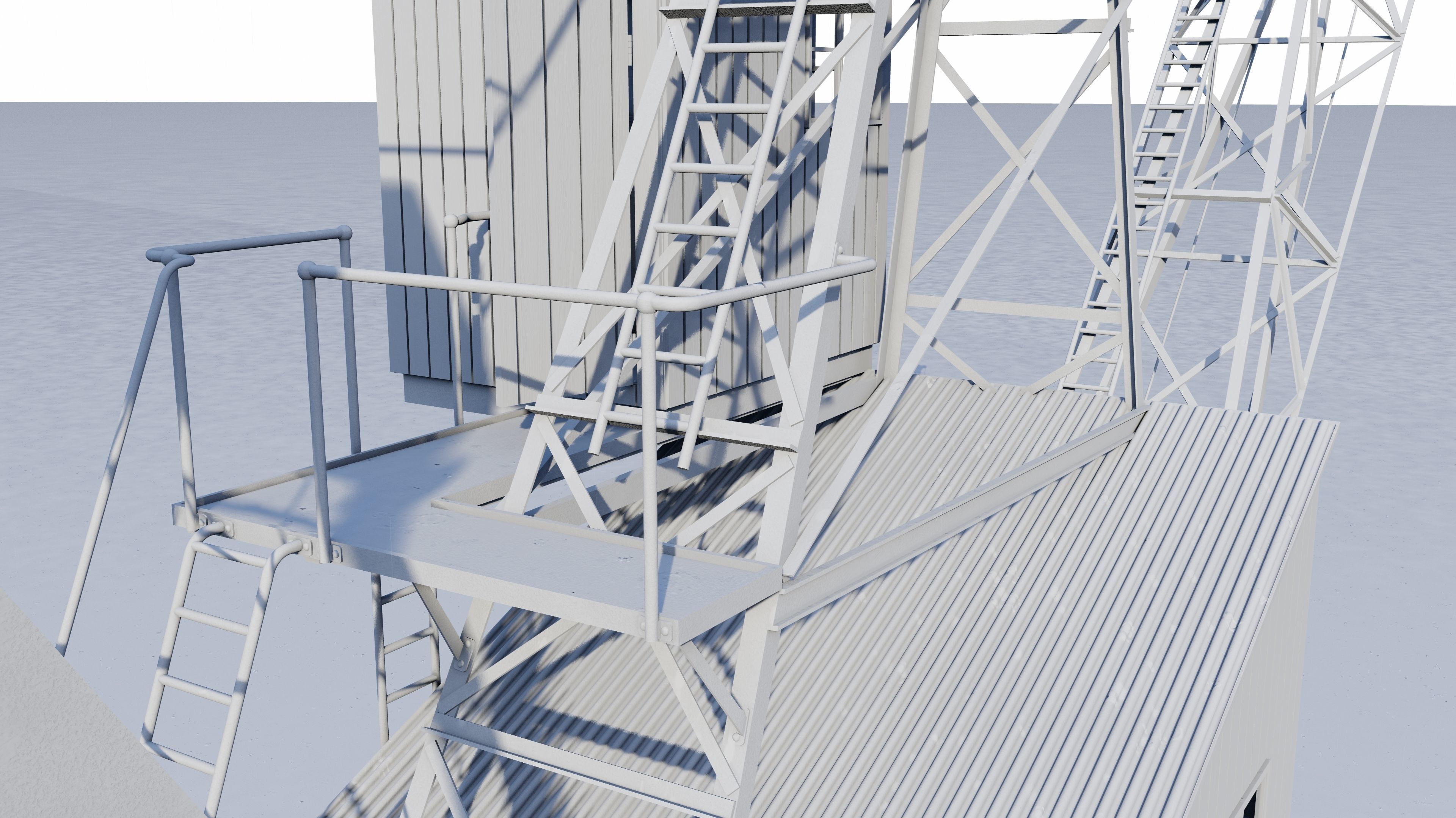 Southampton Crane 3D model 3D model_38