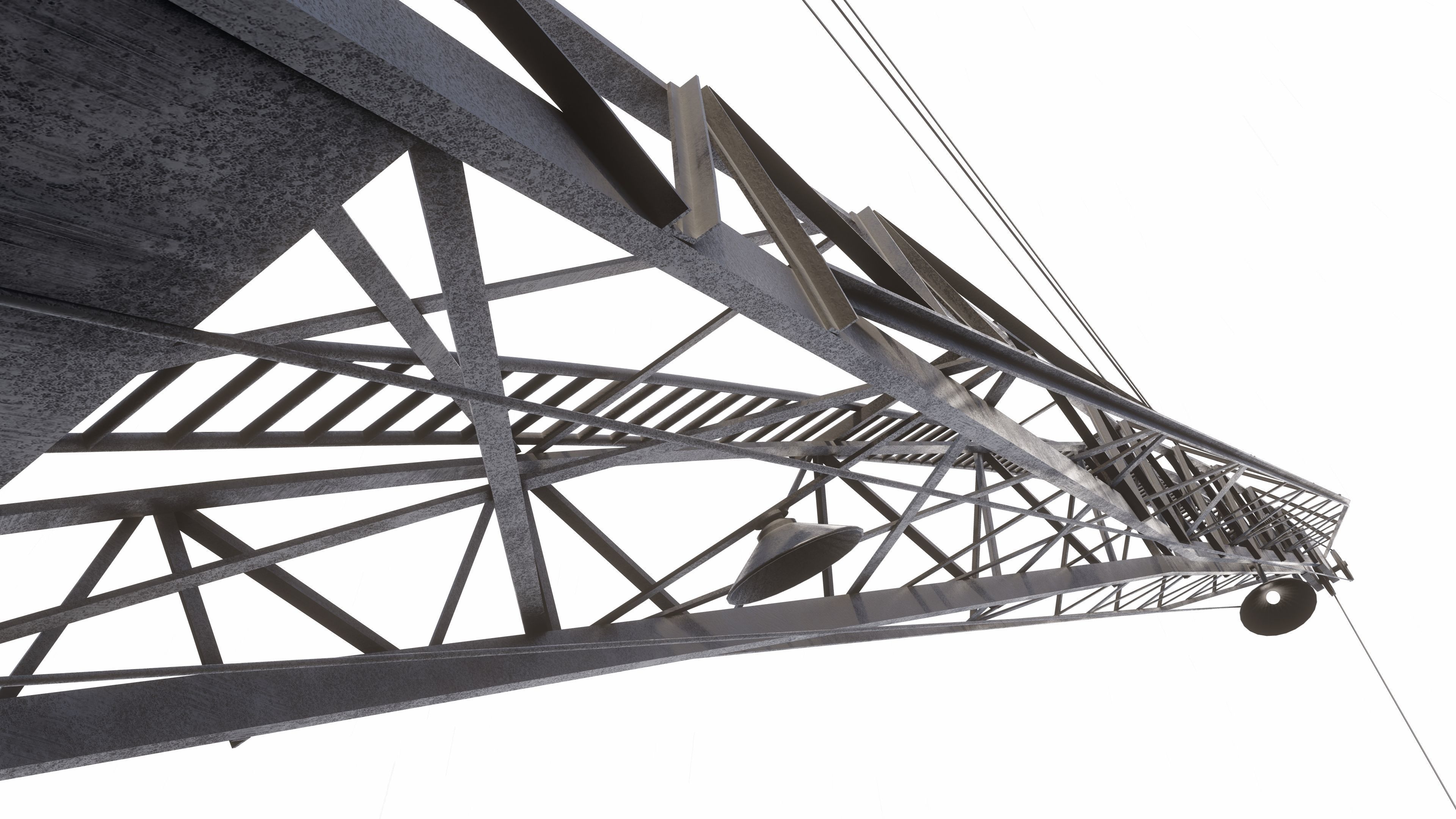 Southampton Crane 3D model 3D model_8