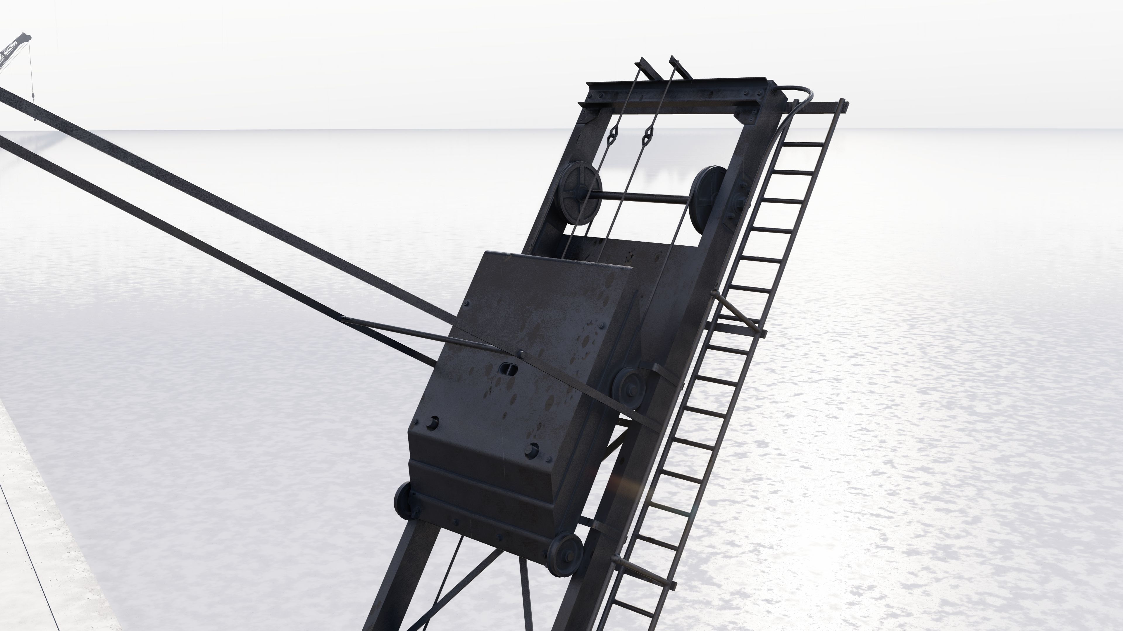 Southampton Crane 3D model 3D model_6