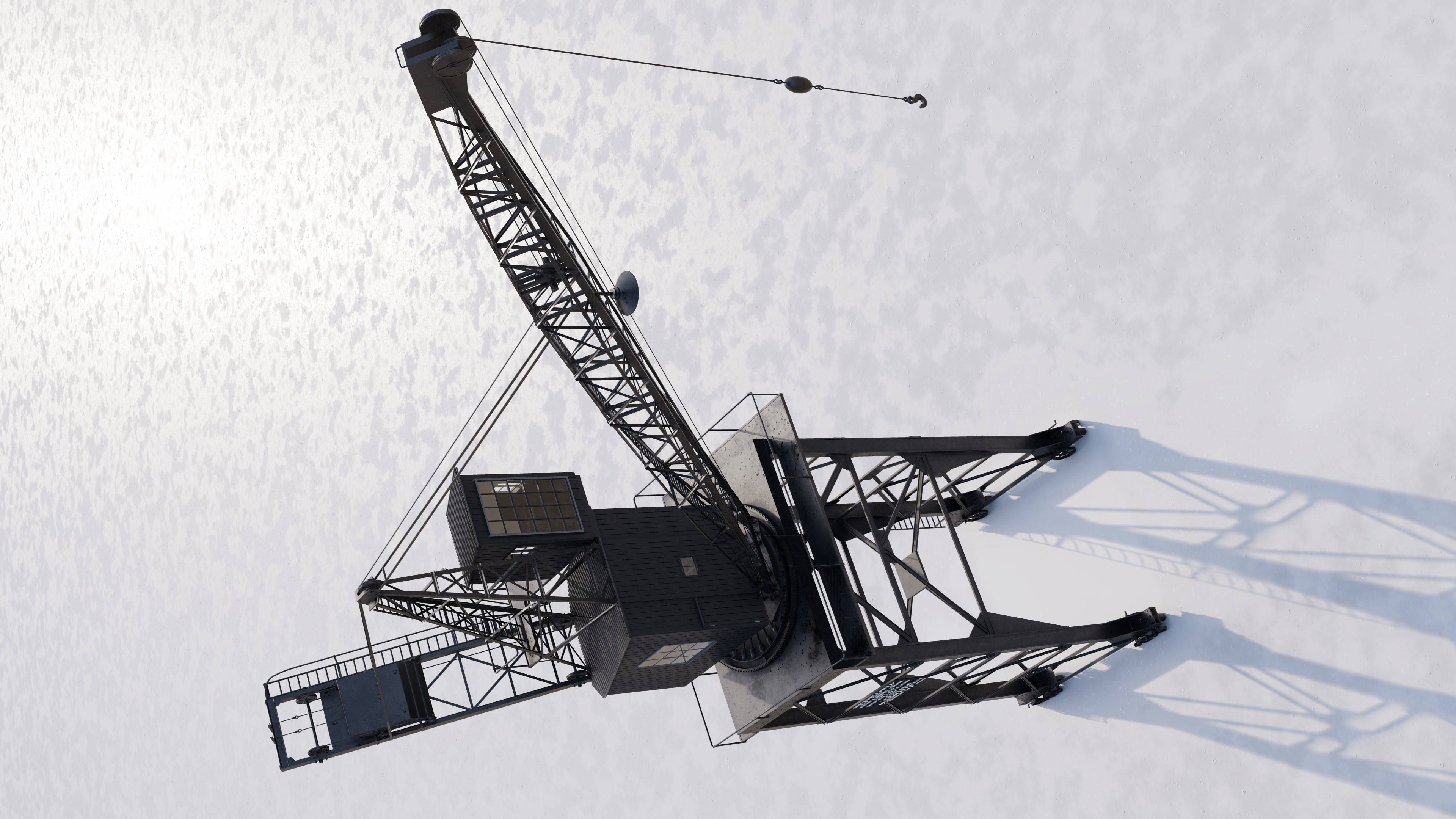 Southampton Crane 3D model 3D model_4
