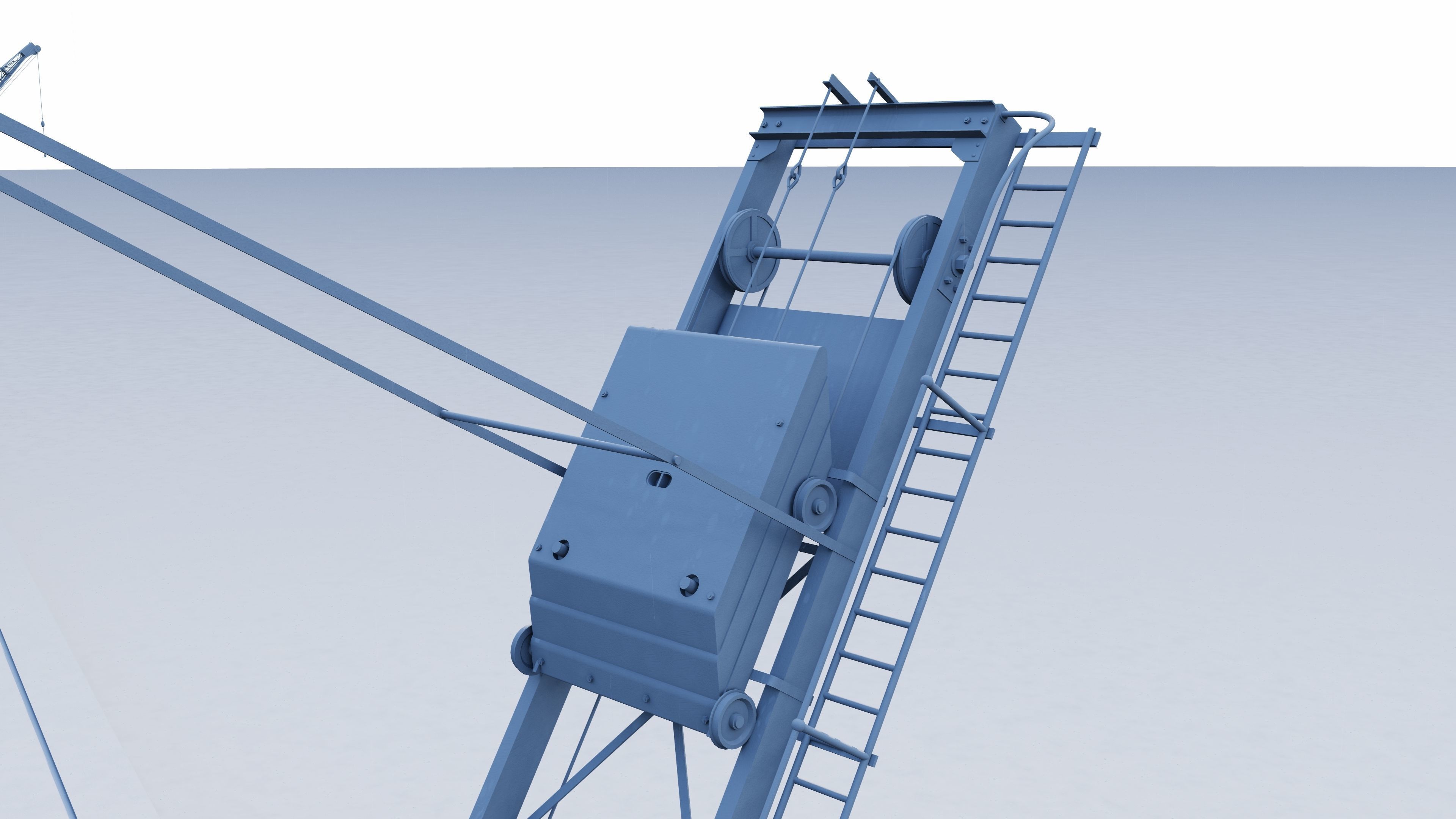 Southampton Crane 3D model 3D model_27