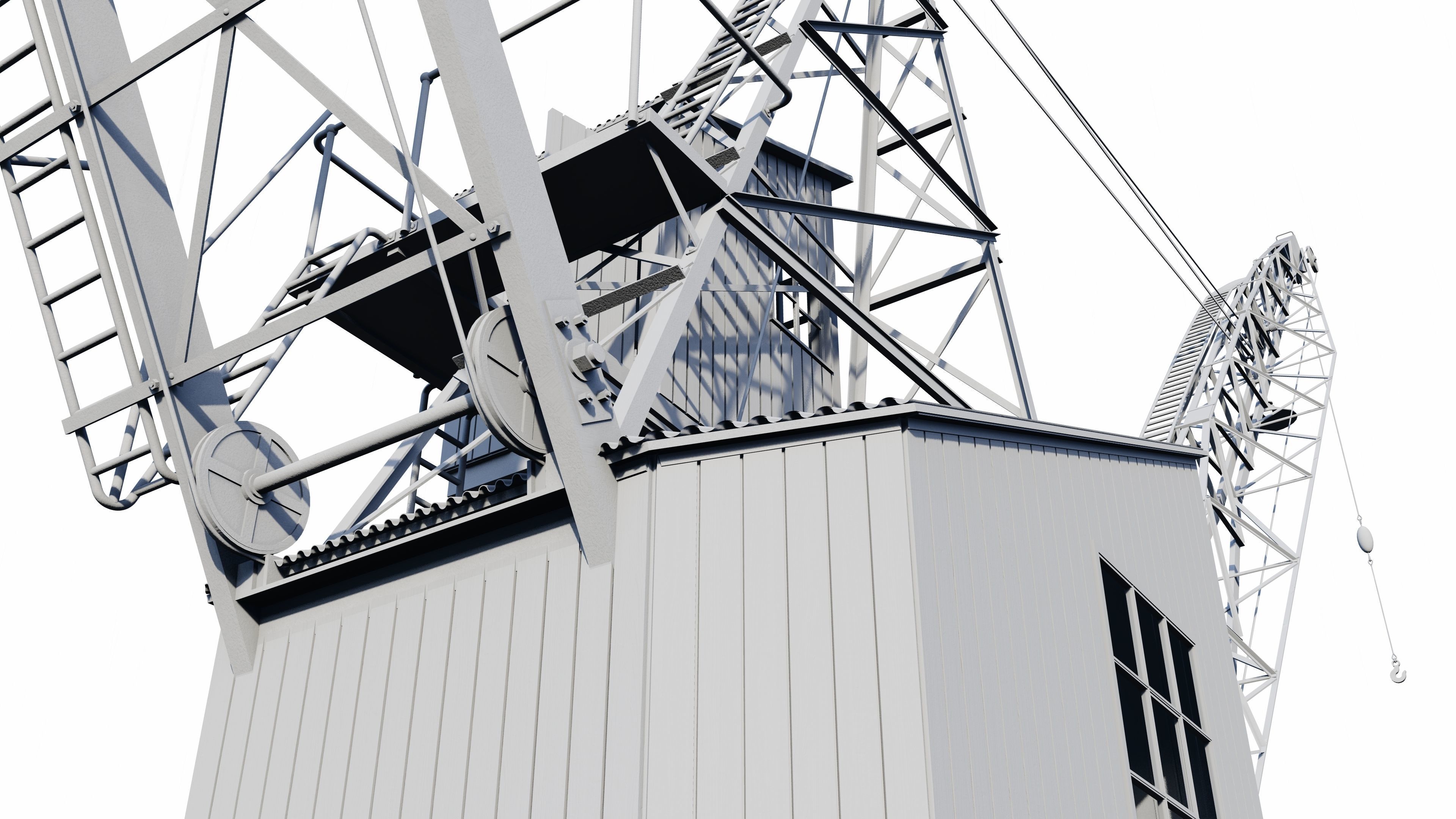 Southampton Crane 3D model 3D model_40