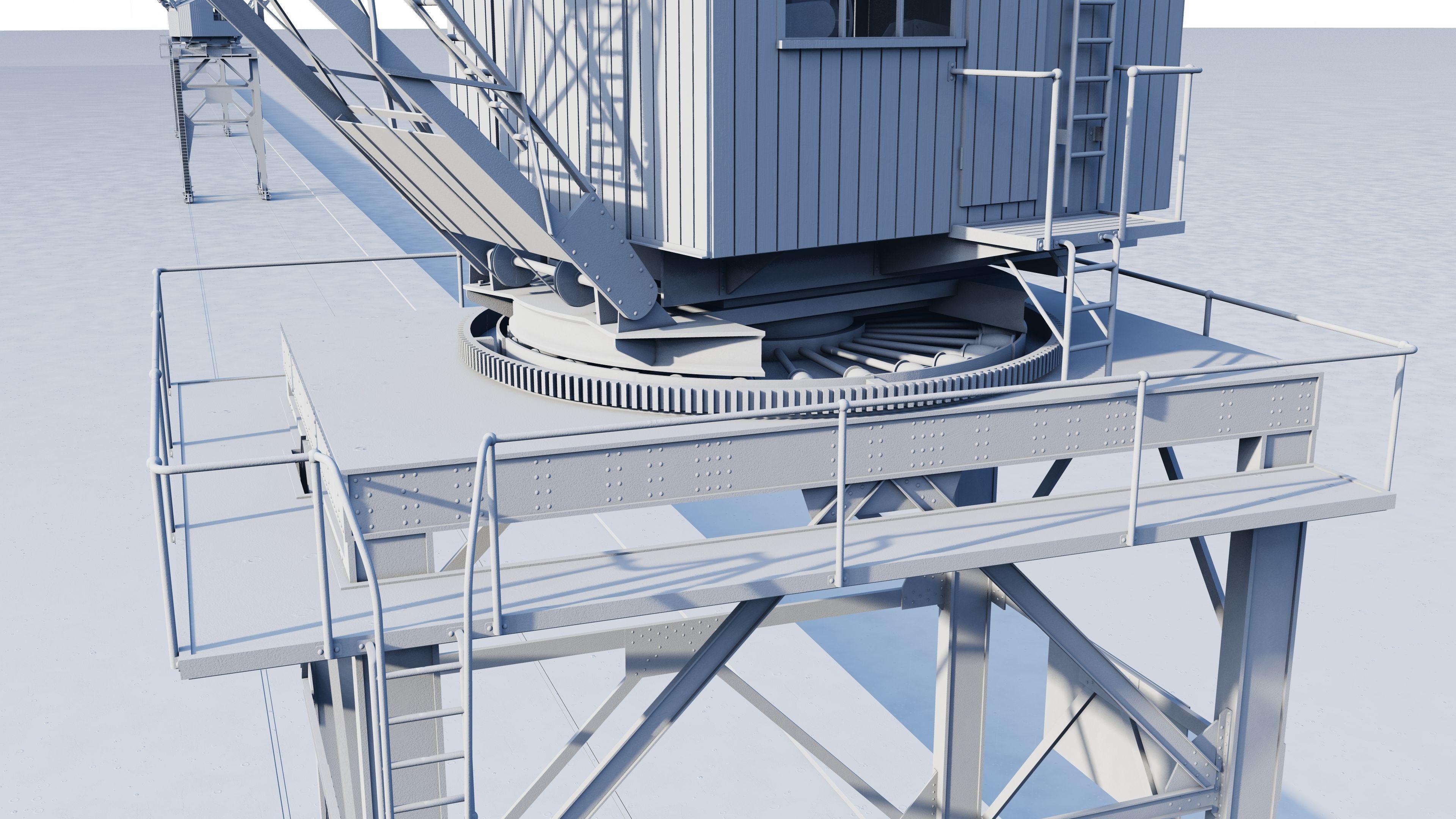 Southampton Crane 3D model 3D model_31
