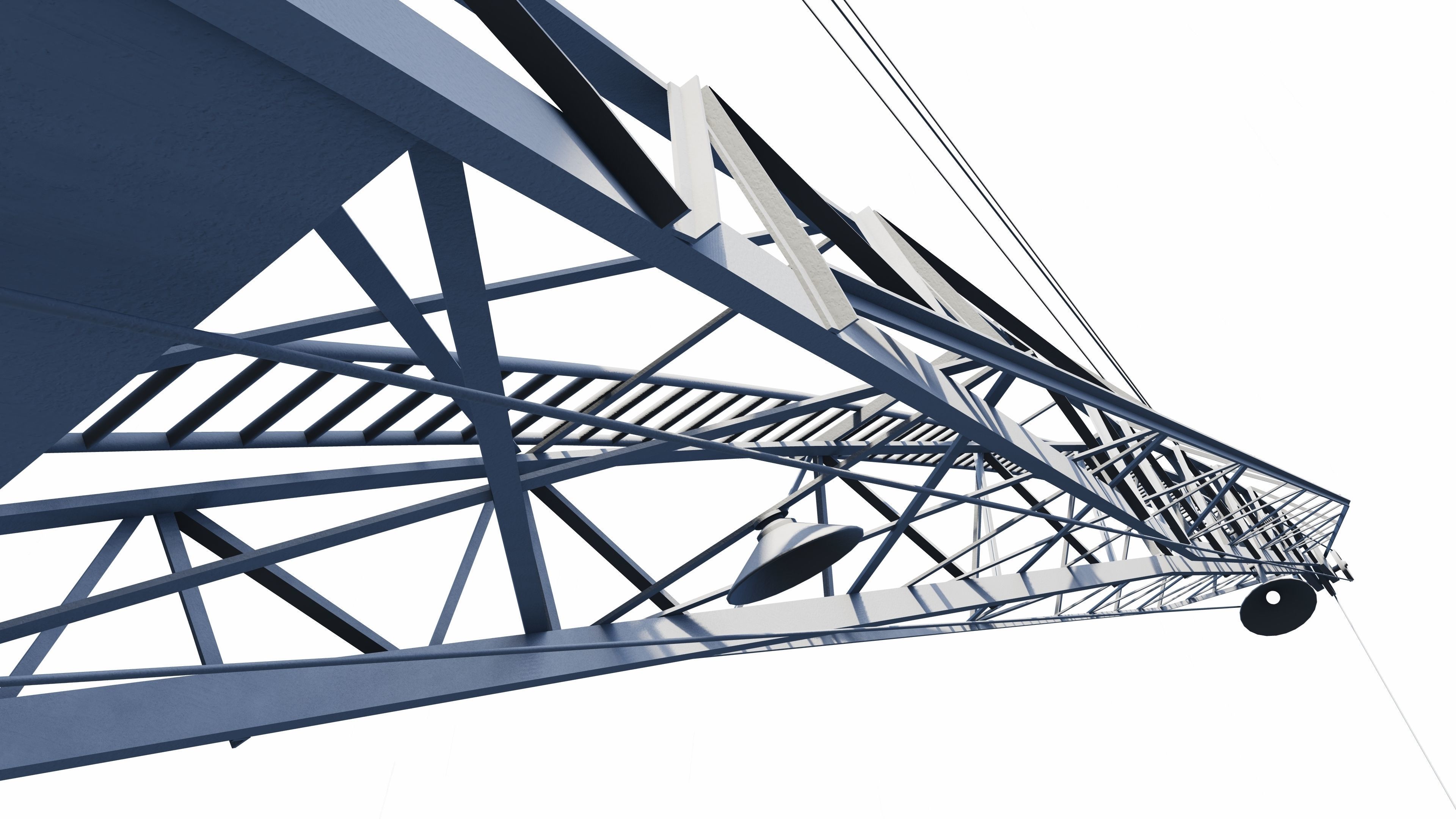 Southampton Crane 3D model 3D model_30