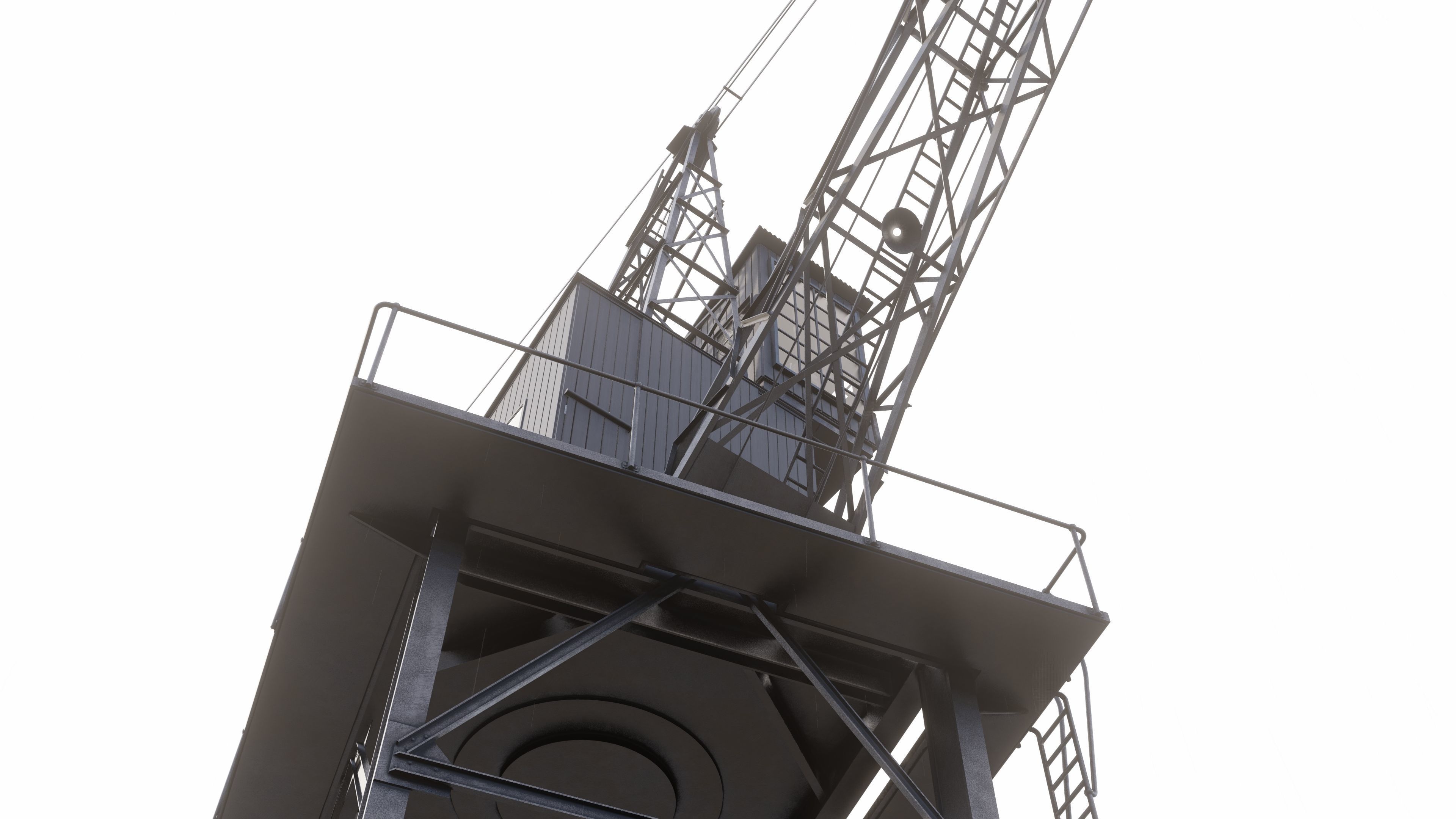 Southampton Crane 3D model 3D model_17