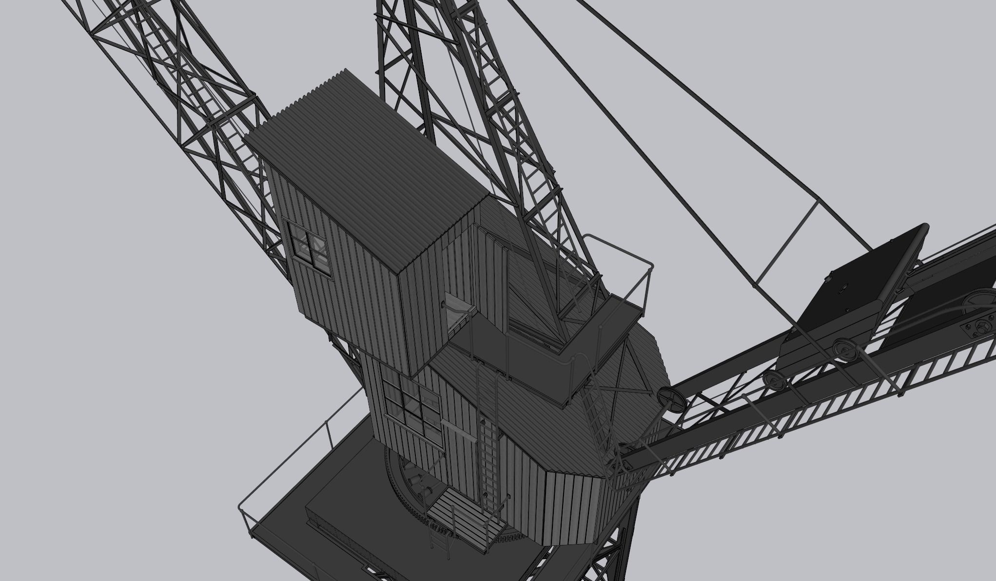 Southampton Crane 3D model 3D model_46