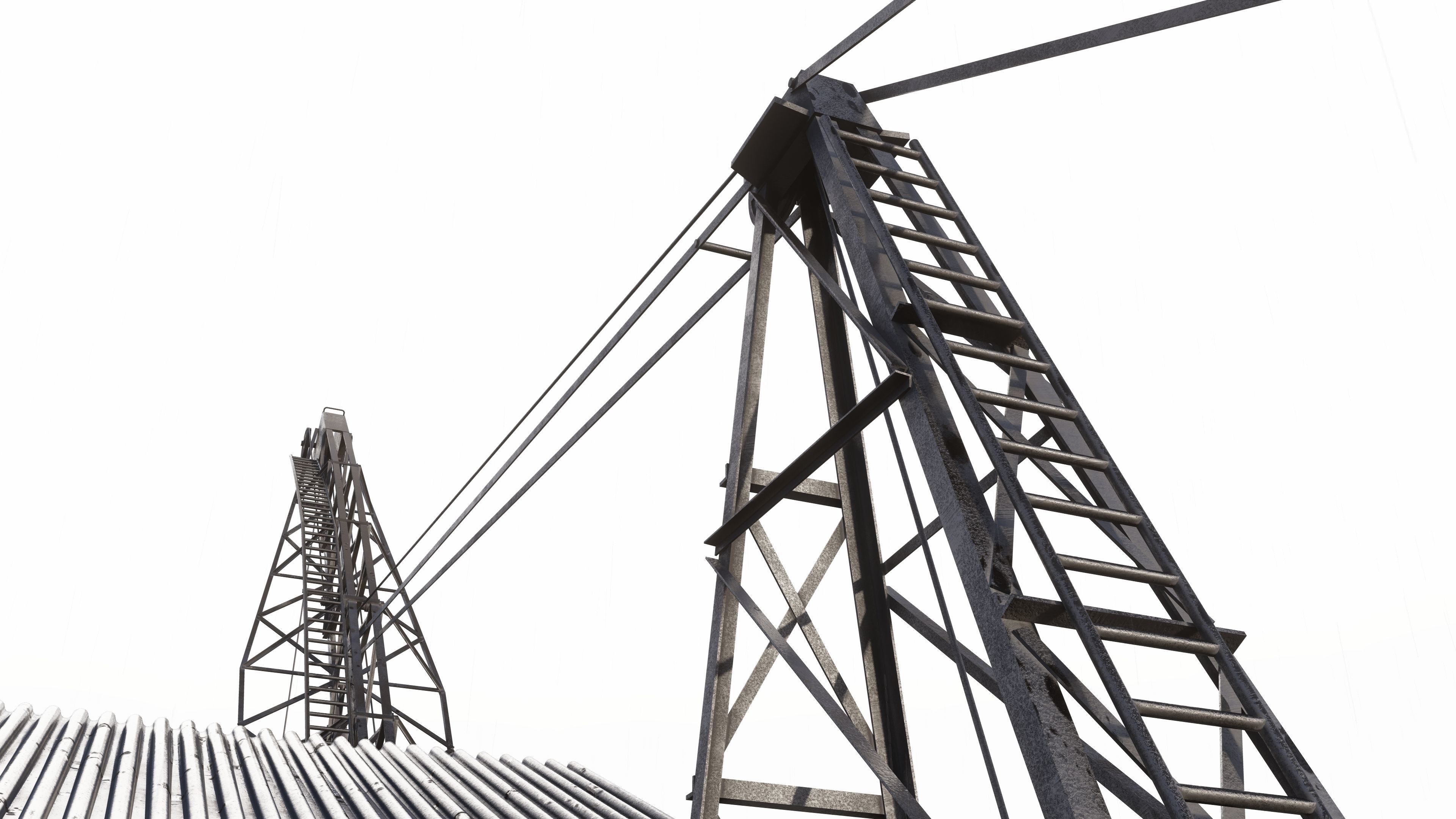 Southampton Crane 3D model 3D model_9