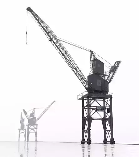 Southampton Crane 3D model 3D model