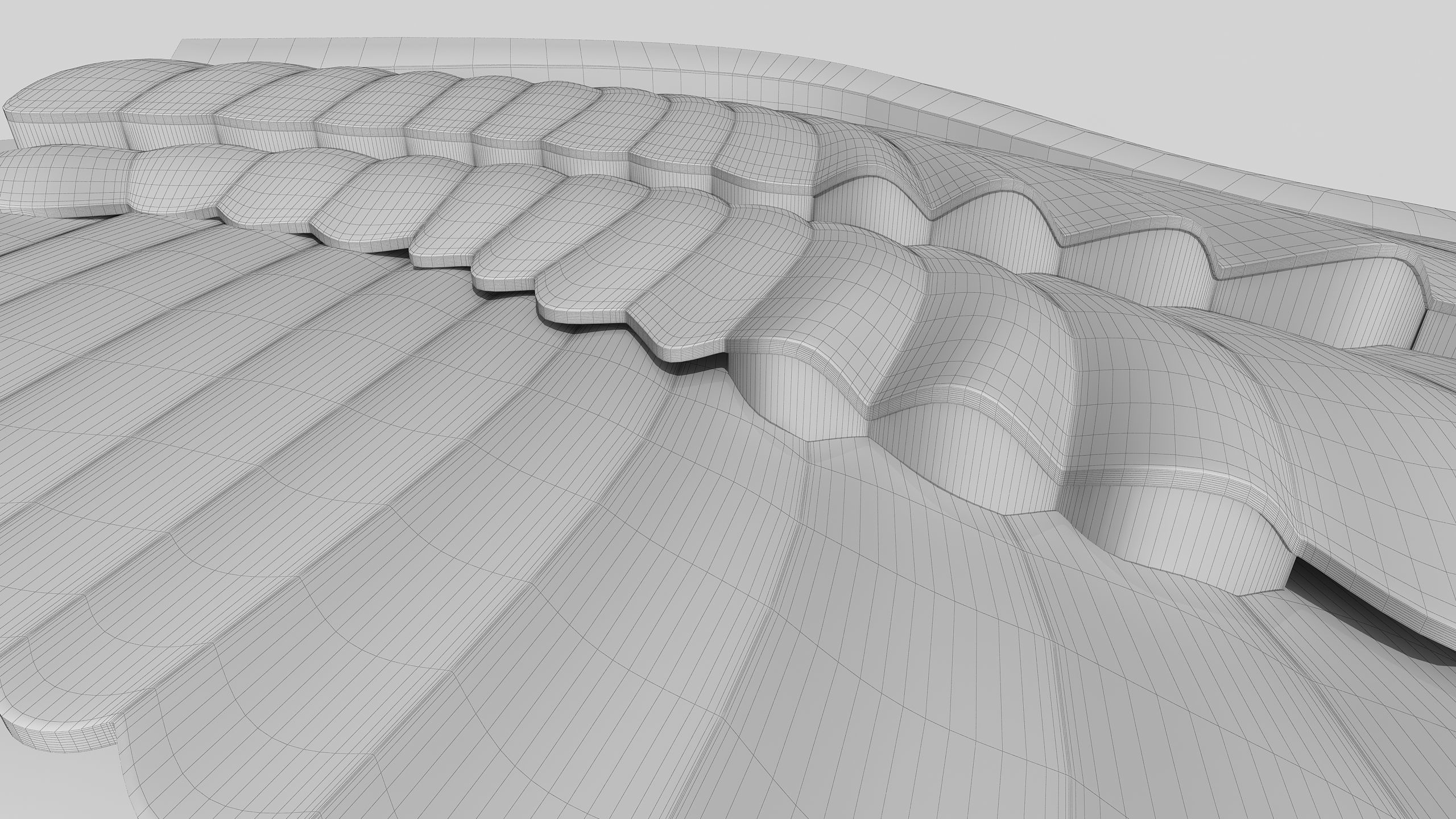 0127 - Bird Wing Building 3D model_21