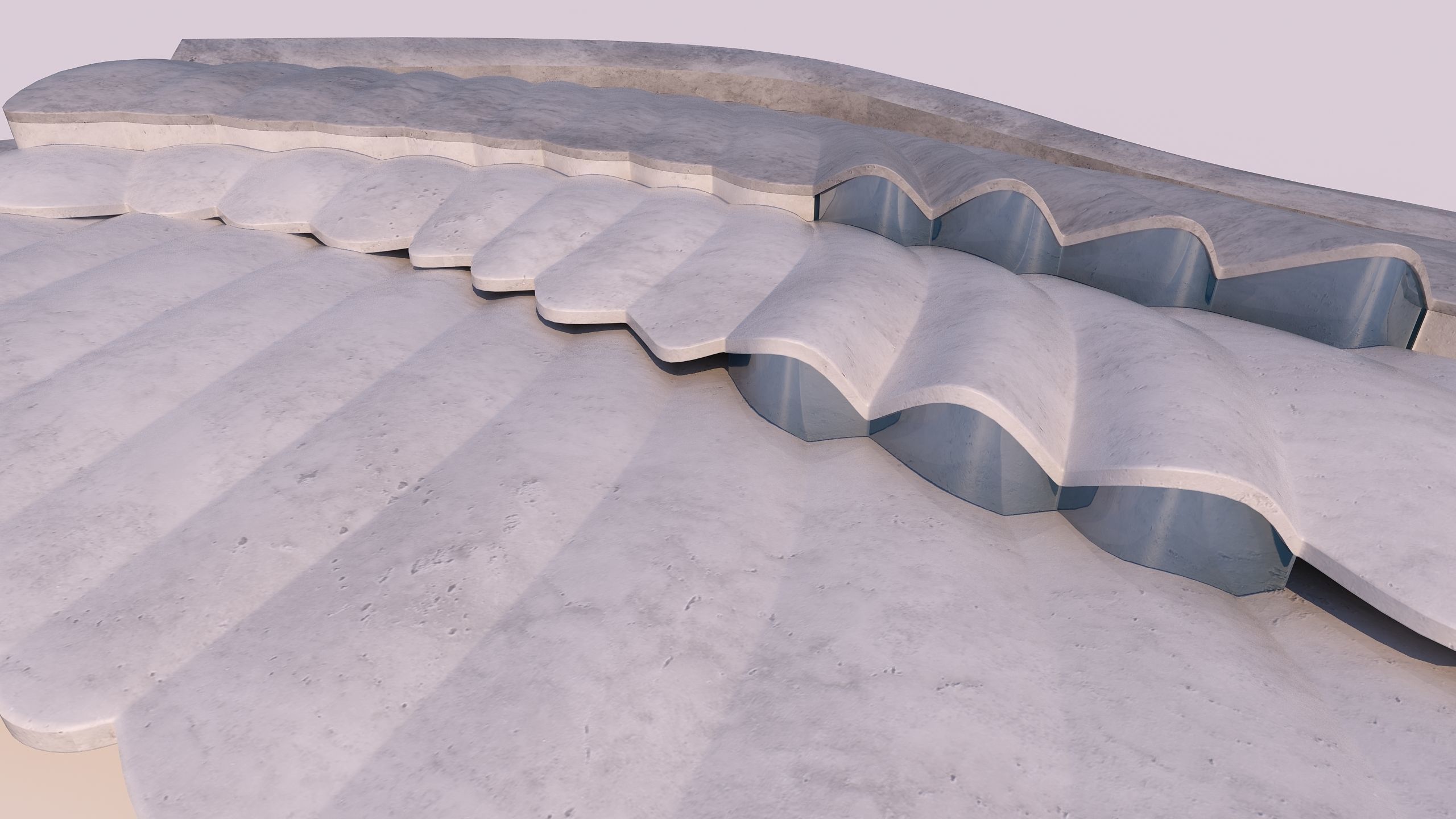 0127 - Bird Wing Building 3D model_9