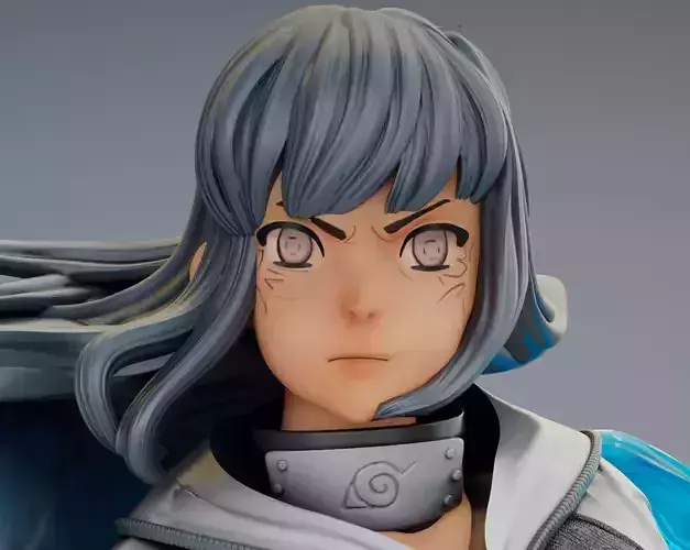 Hinata for 3D print more character nonsplit  3D print model