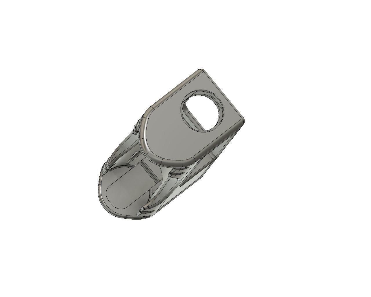 Boro Mechanical Mod reset connector by PRC no texture 3D print model_4