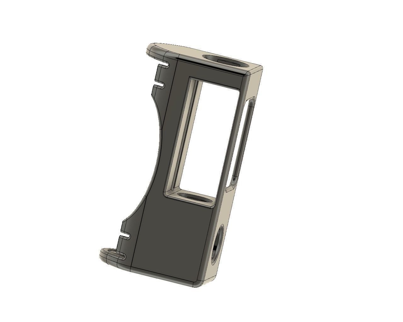 Boro Mechanical Mod reset connector by PRC no texture 3D print model_2