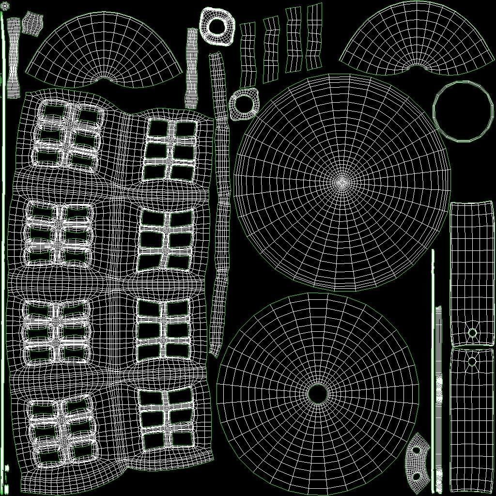 Japanese Wind Chimes Low-poly 3D model_22