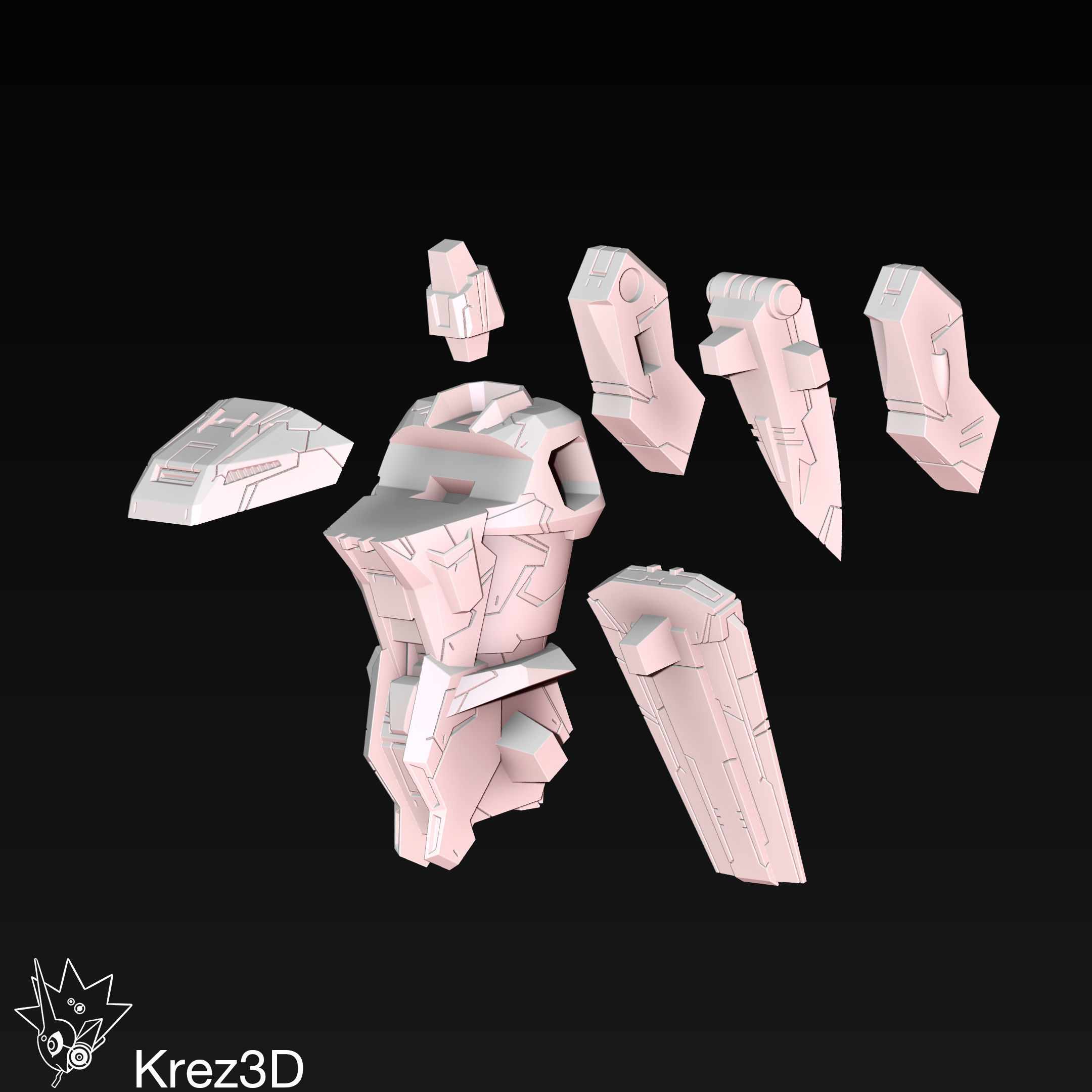 Galient 3D print model_11