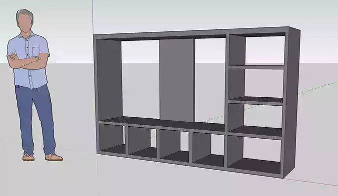 Meuble TV inspiration IKEA